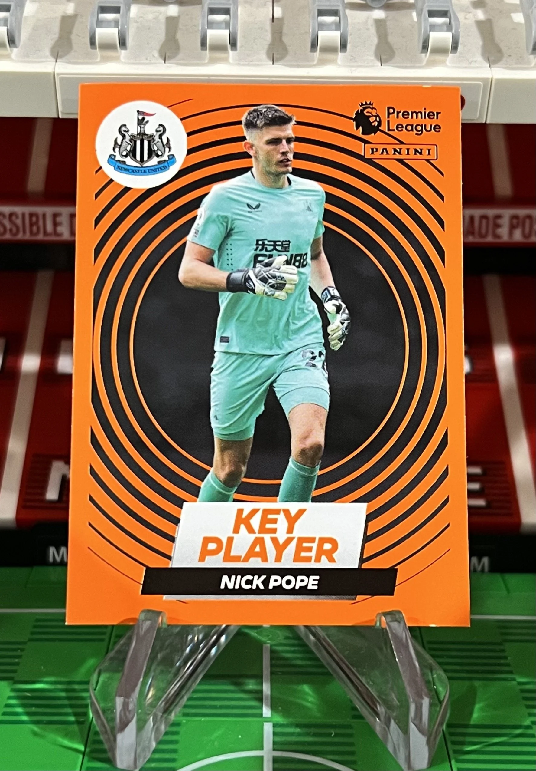 nick pope 2023 panini key player sticker
