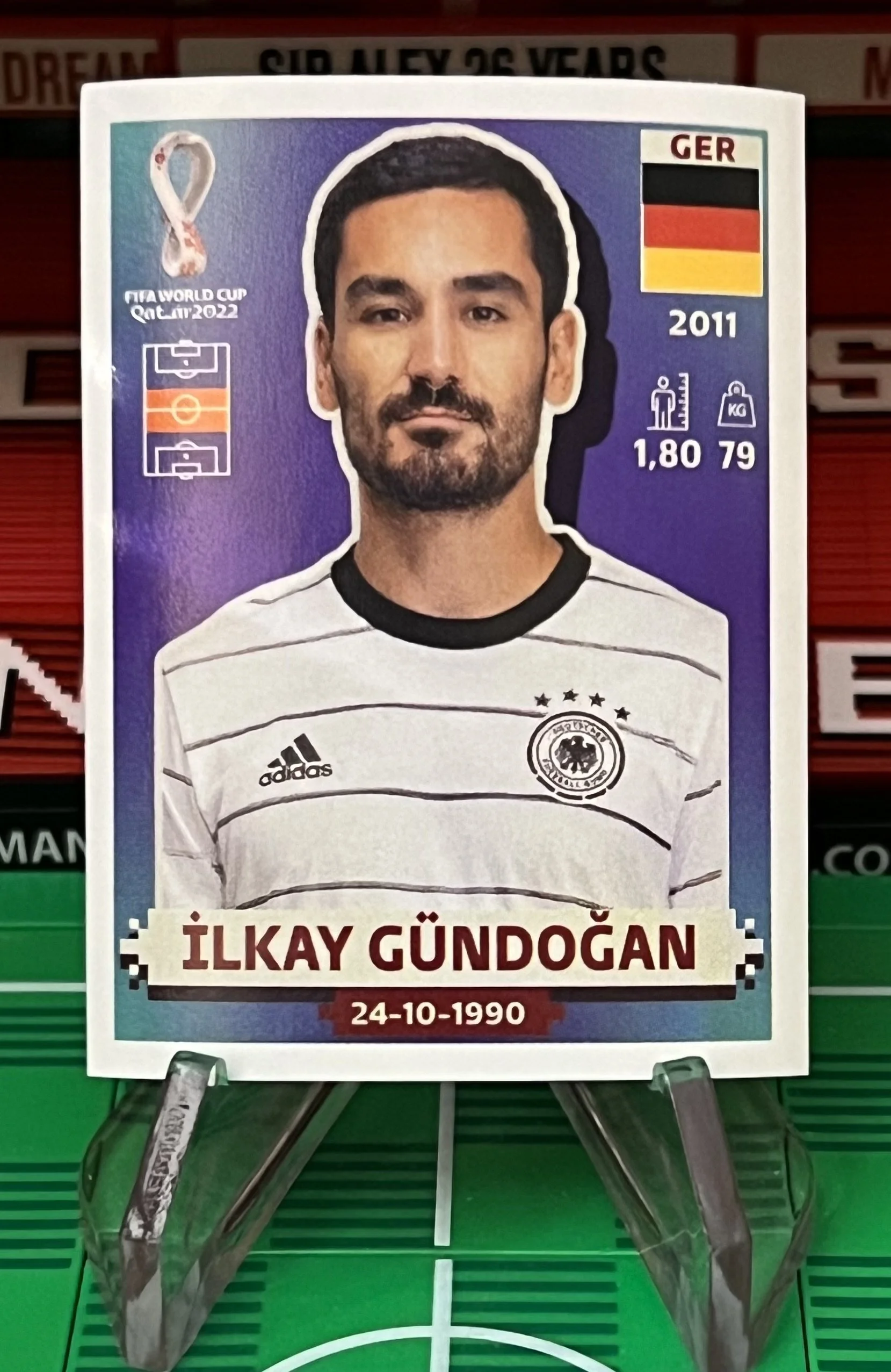 ilkay gundogan world cup qatar panini sticker