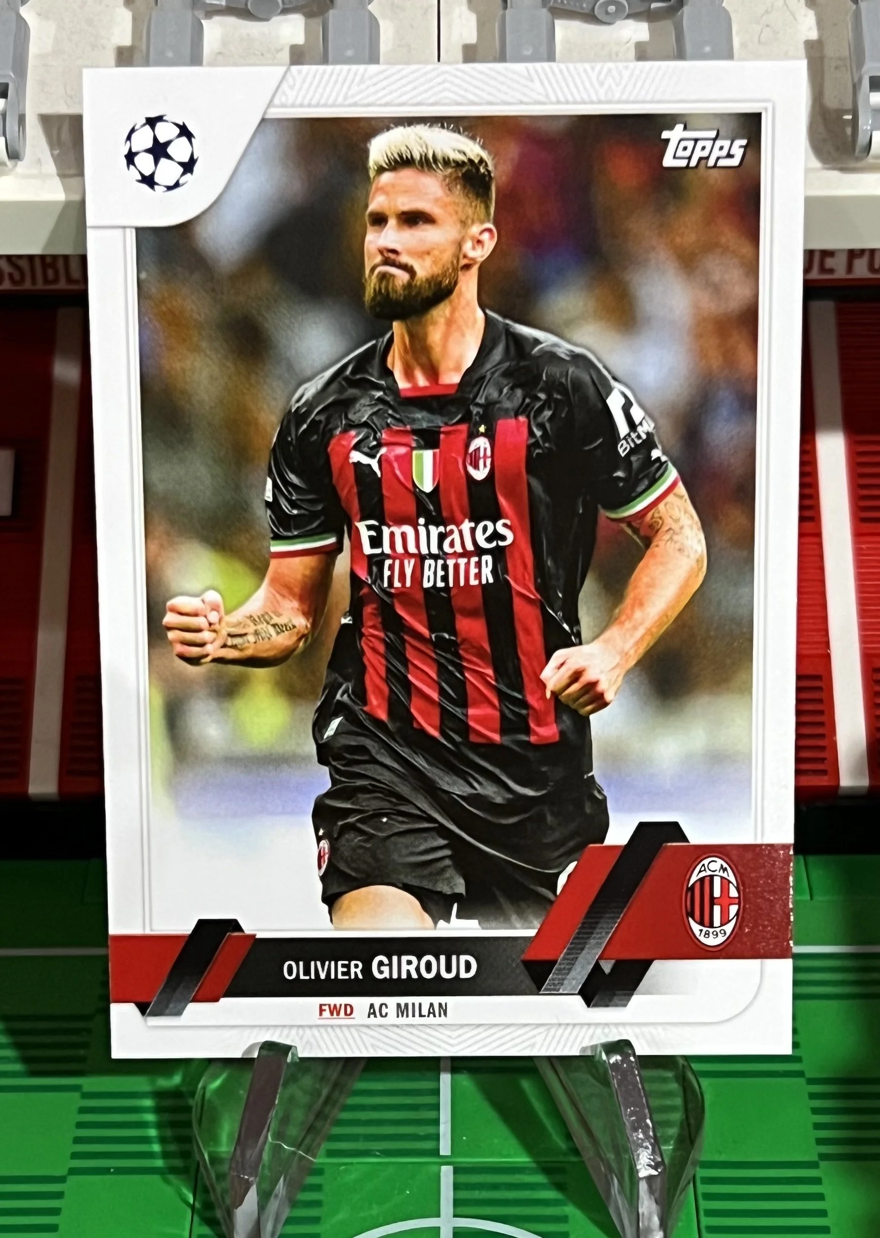 olivier giroud 2023 Topps UEFA Club Competitions Card