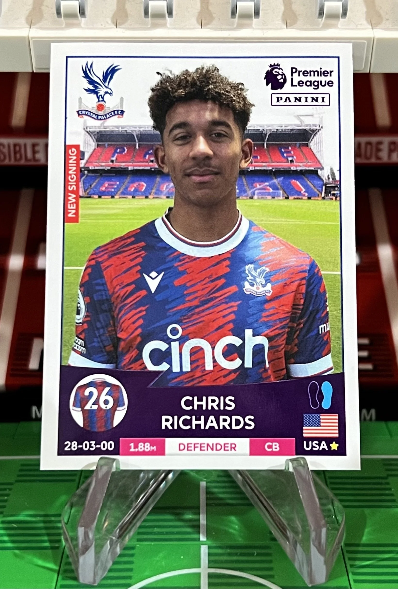 chris richards 2023 panini sticker