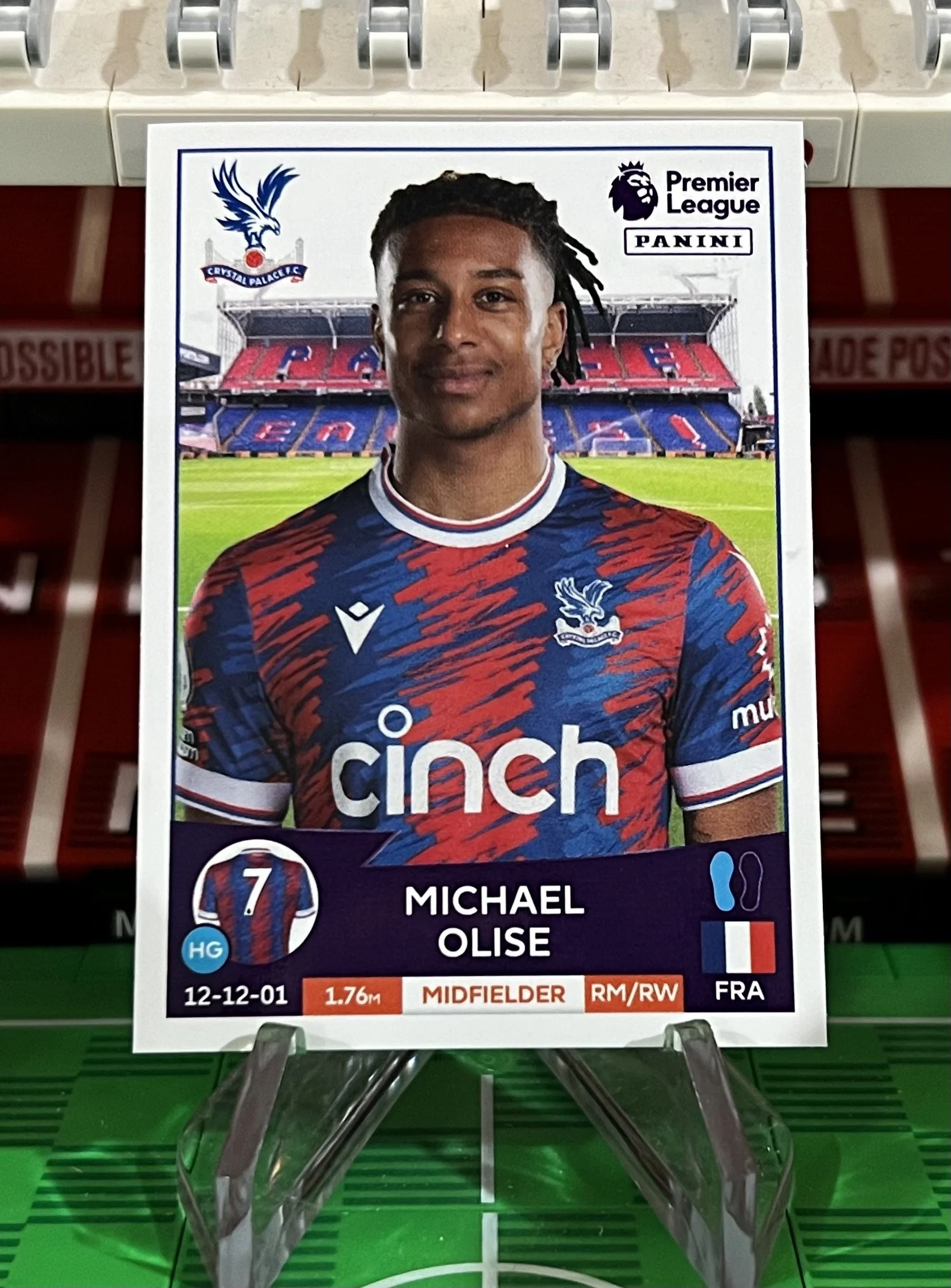 michael olise 2023 panini sticker