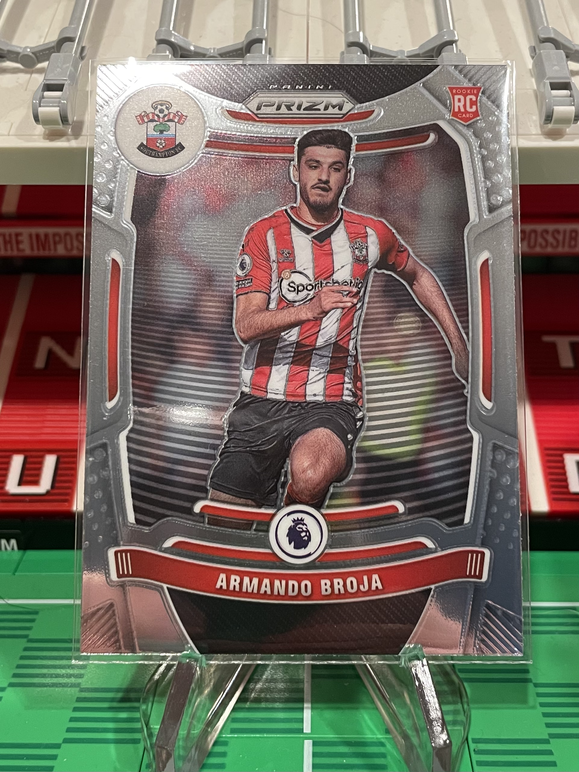 armando broja rookie card panini prizm premier league