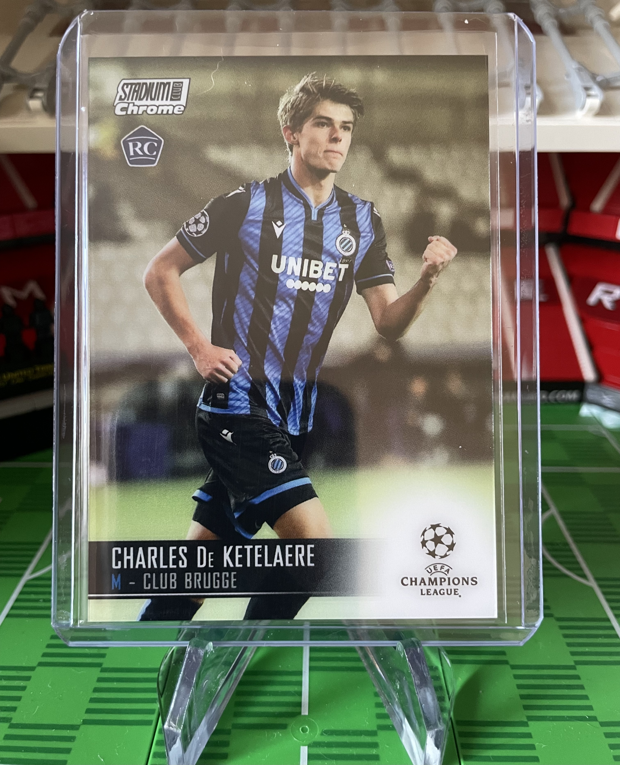 charles de ketelaere rookie card