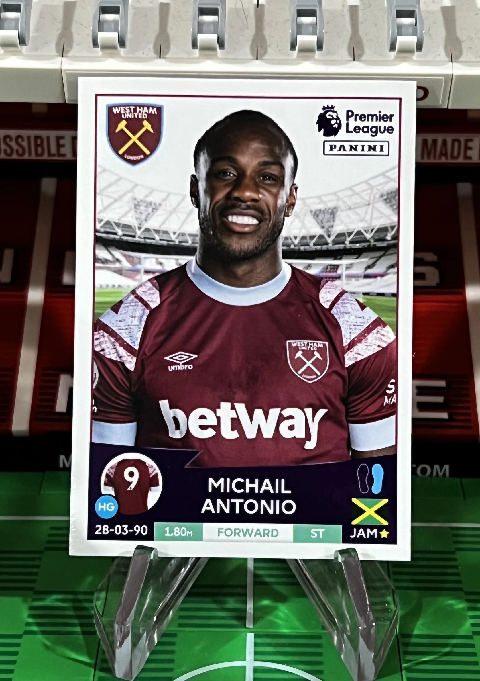 michail antonio 2023 panini sticker