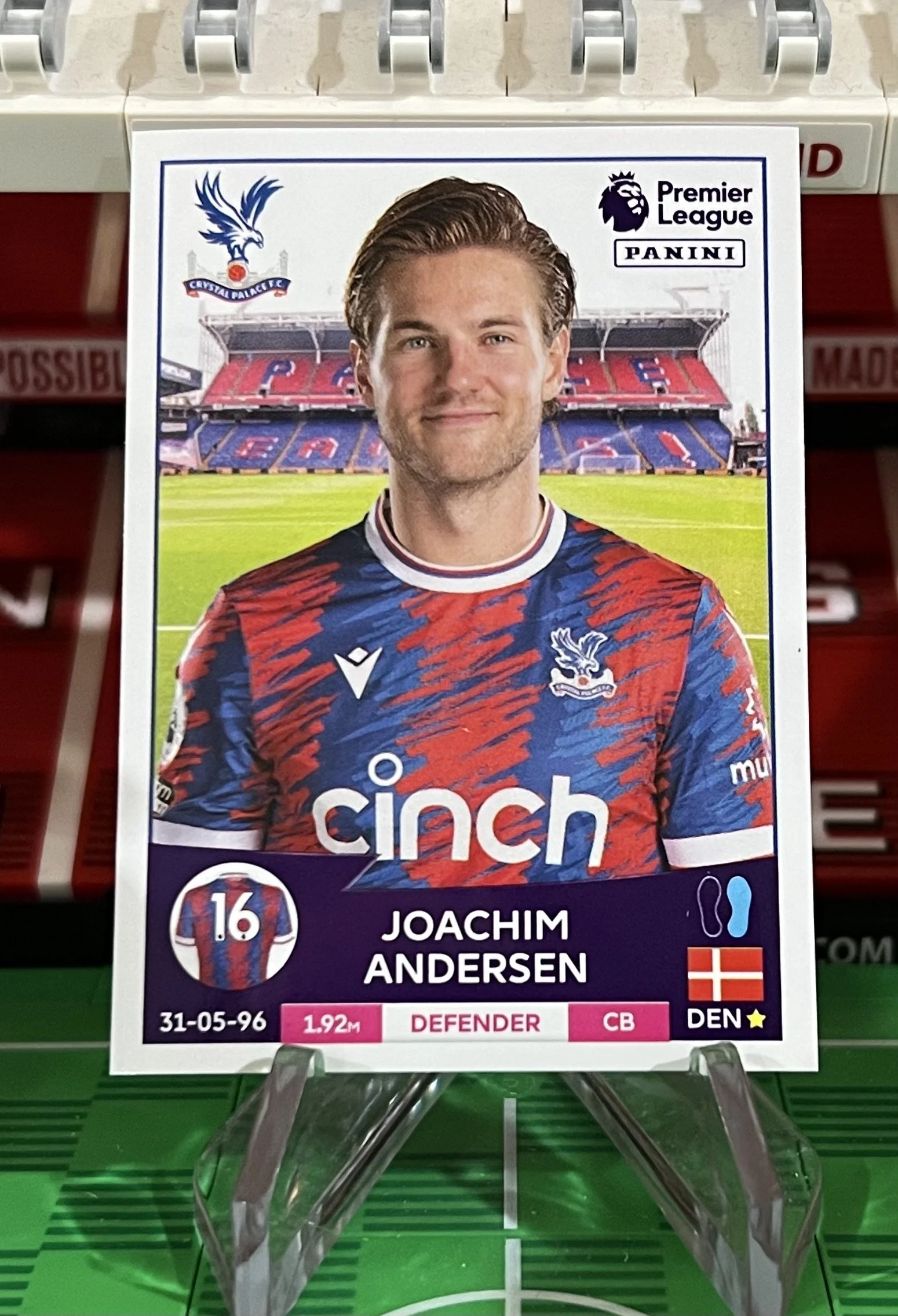 joachim anderson 2023 panini sticker