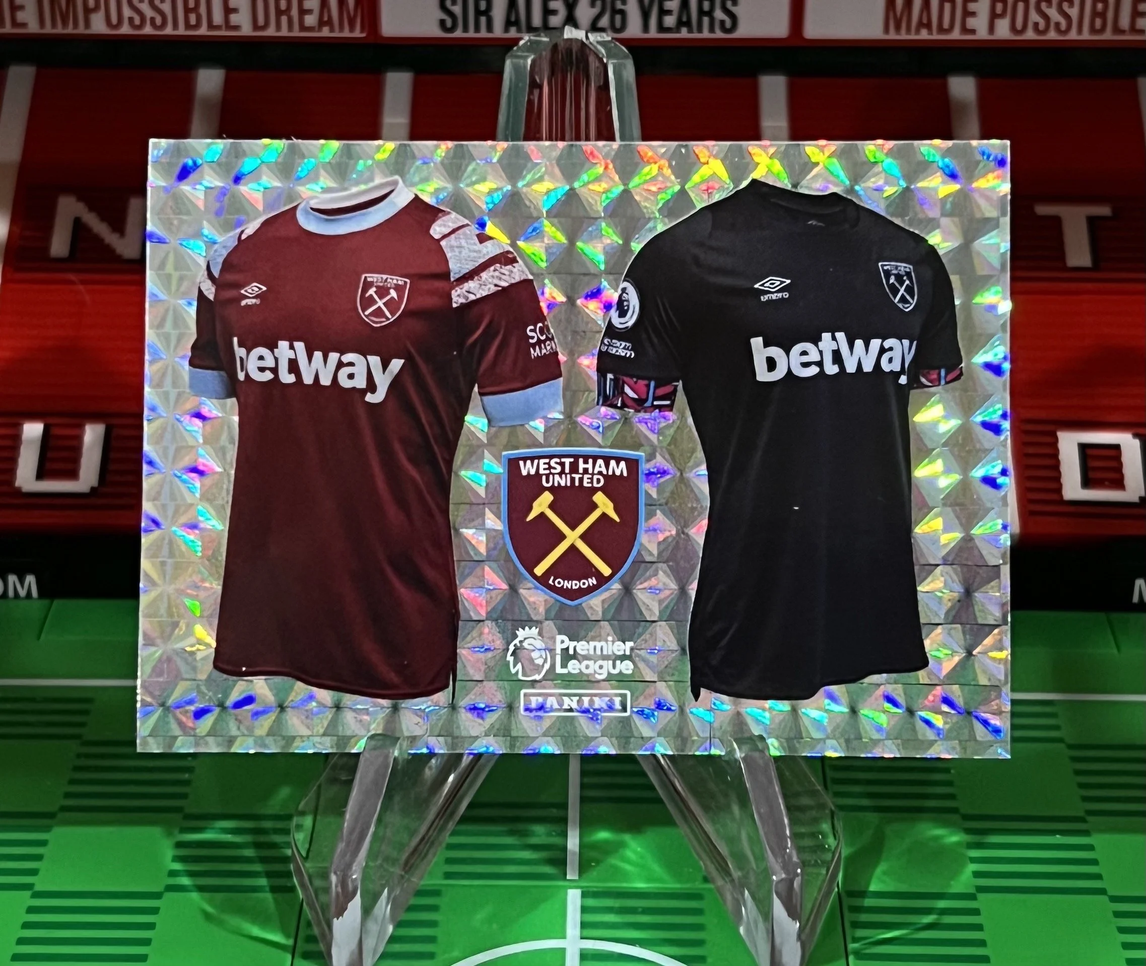 west ham 2023 panini jersey sticker