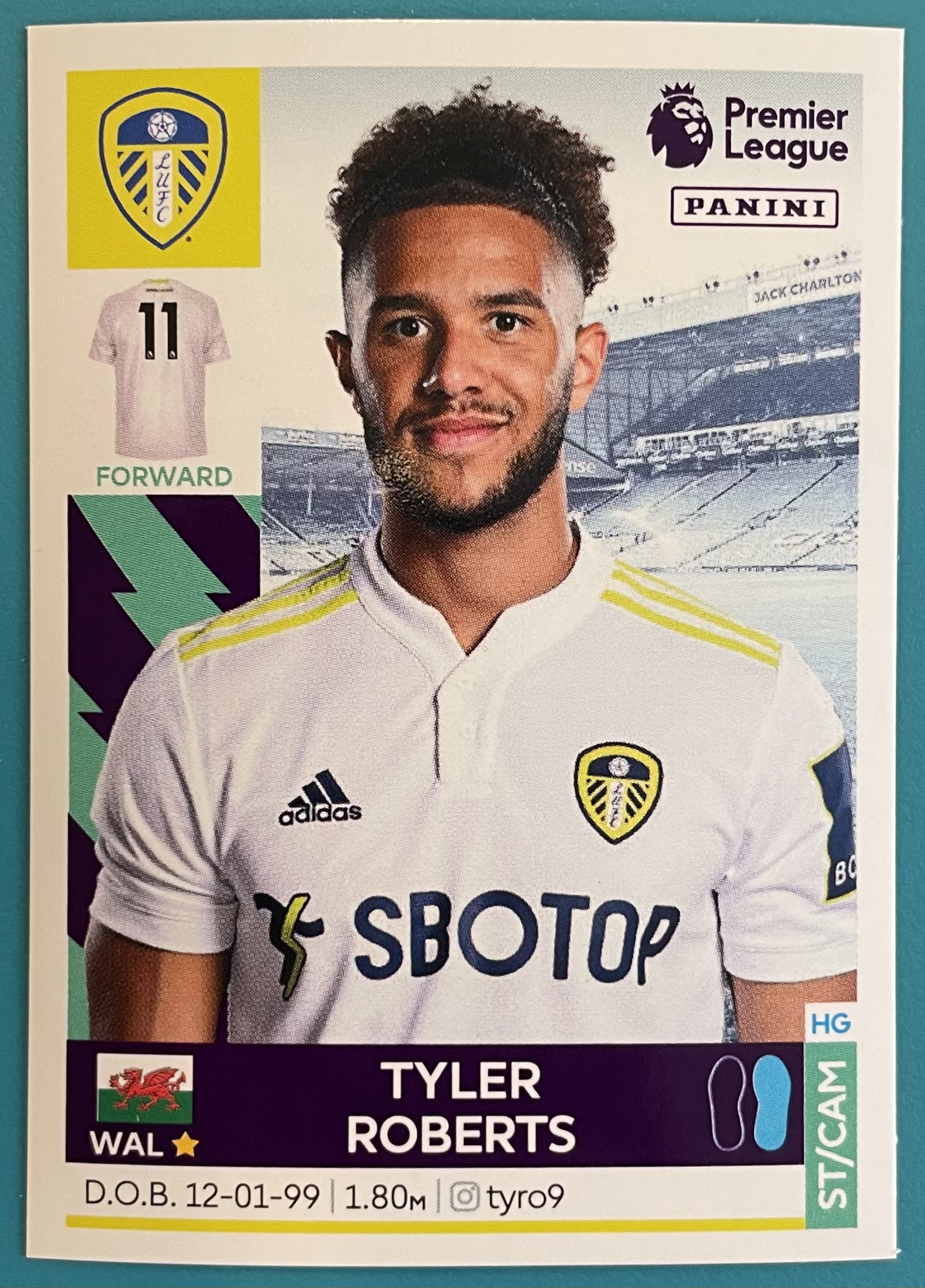 tyler roberts 2022 panini sticker