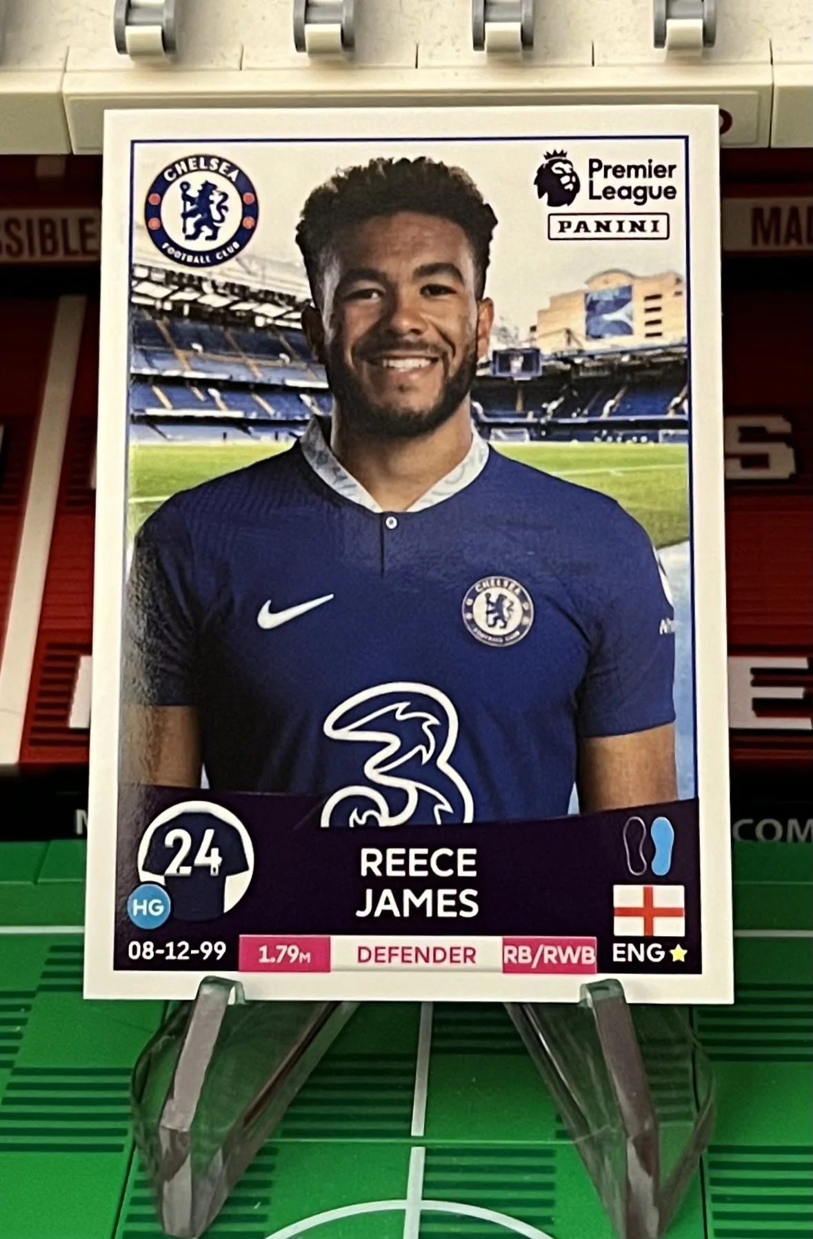 reece james 2023 panini sticker