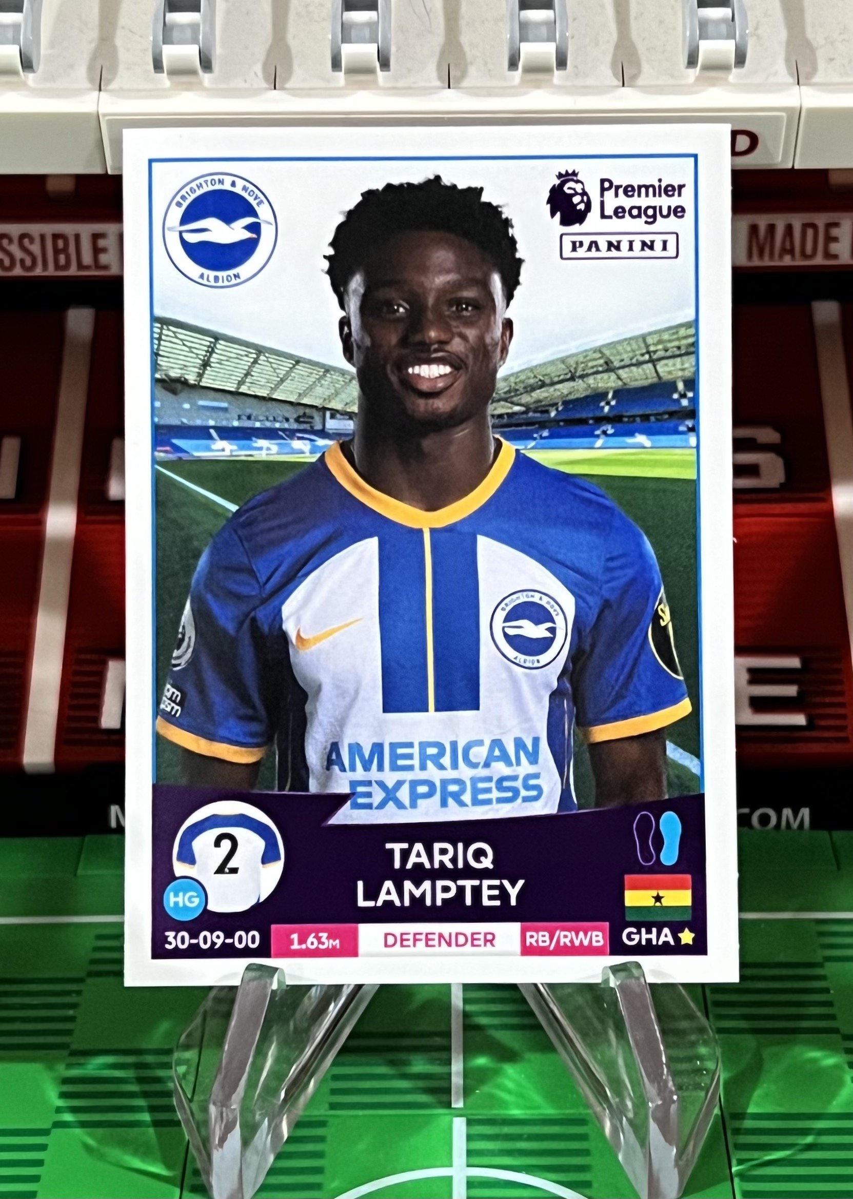 tariq lamptey 2023 panini sticker