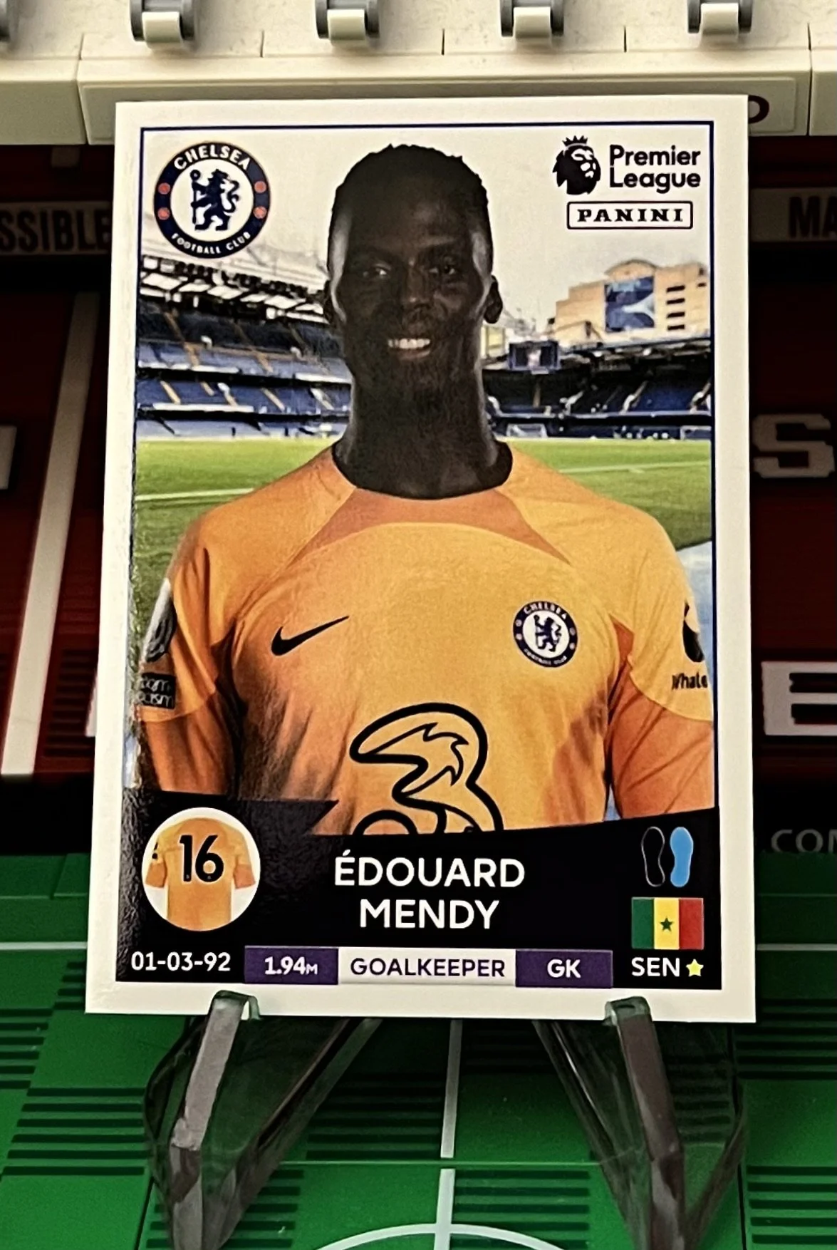 edouard mendy 2023 panini sticker