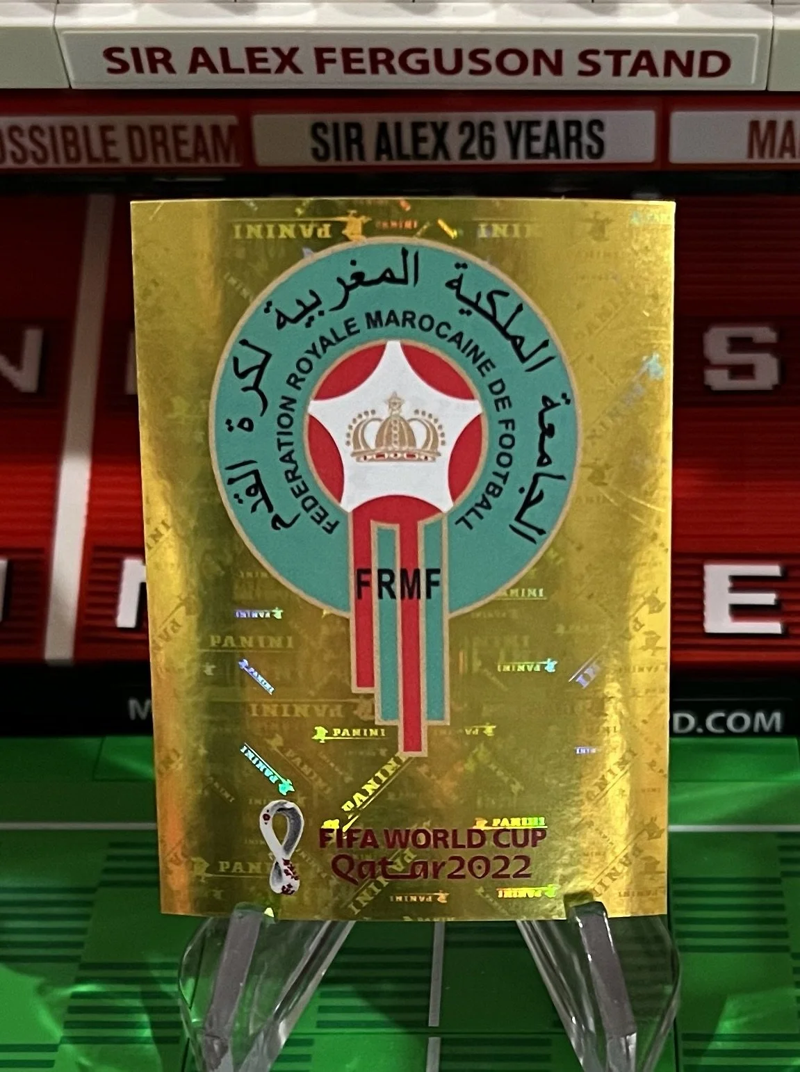 morocco world cup qatar panini sticker