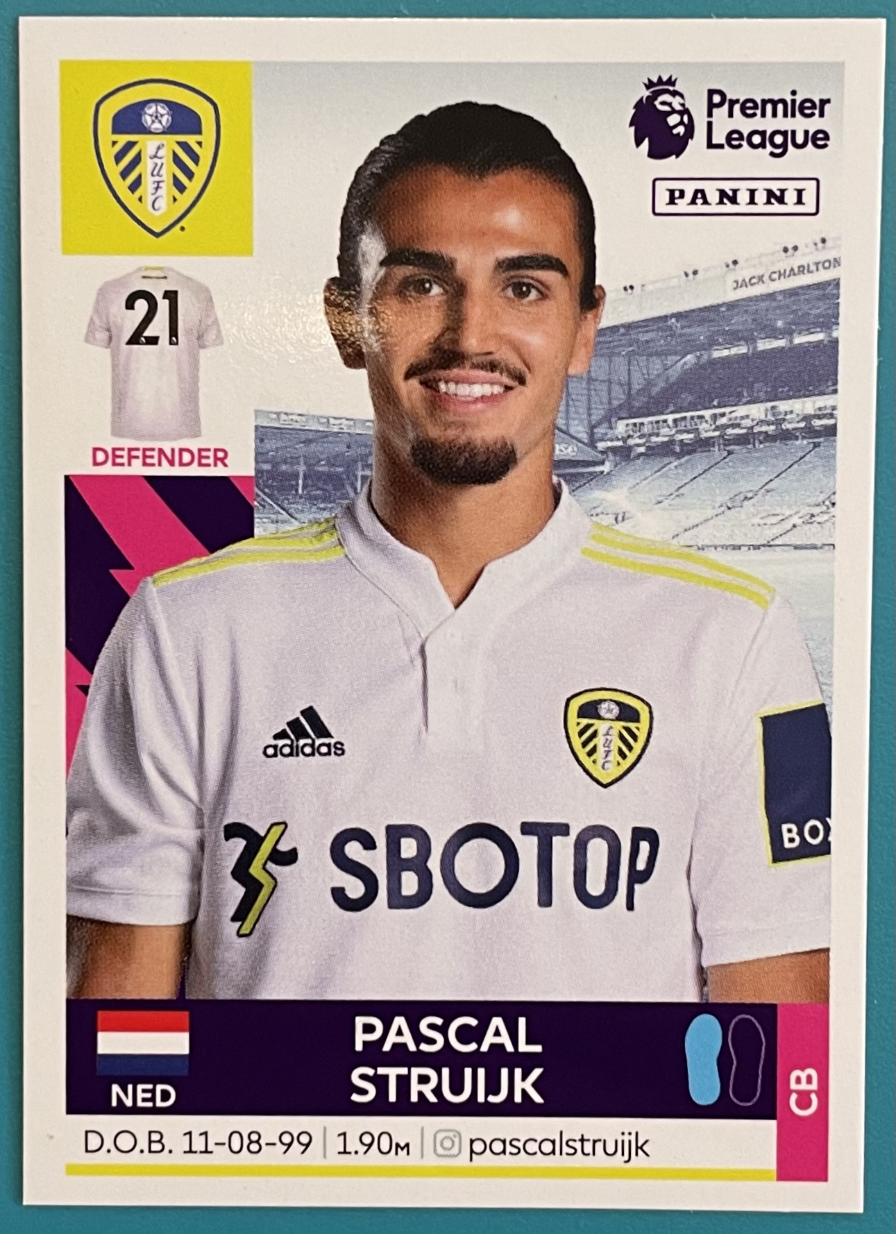 pascal struijk 2022 panini sticker