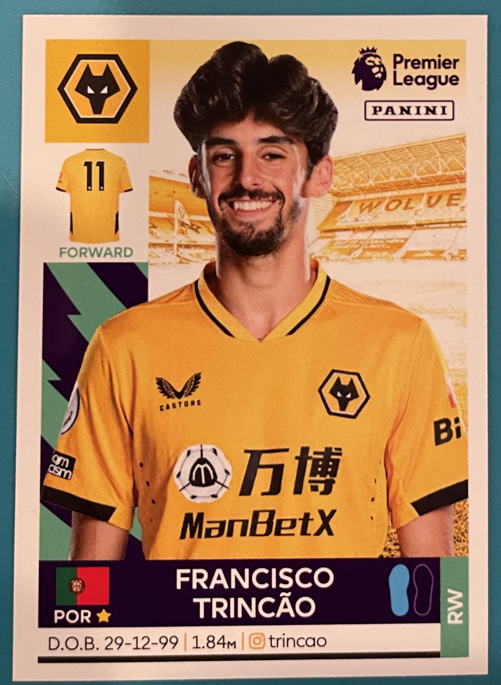 francisco trincao 2022 panini sticker
