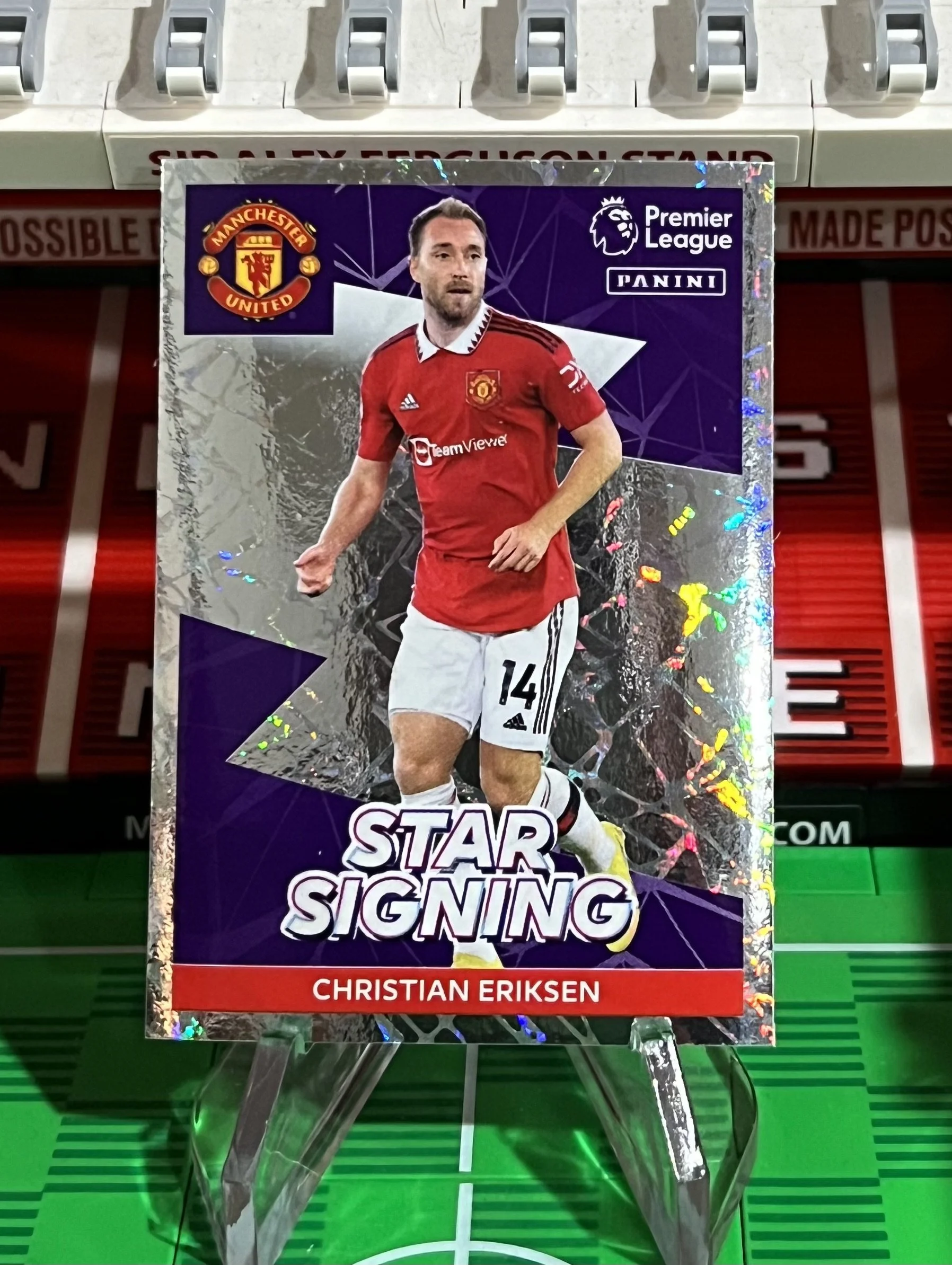 christian eriksen star signing 2023 panini sticker
