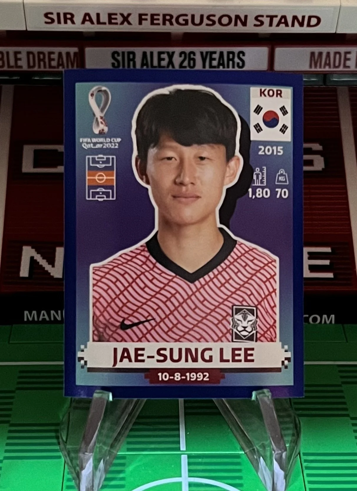 jae sung lee world cup qatar panini sticker