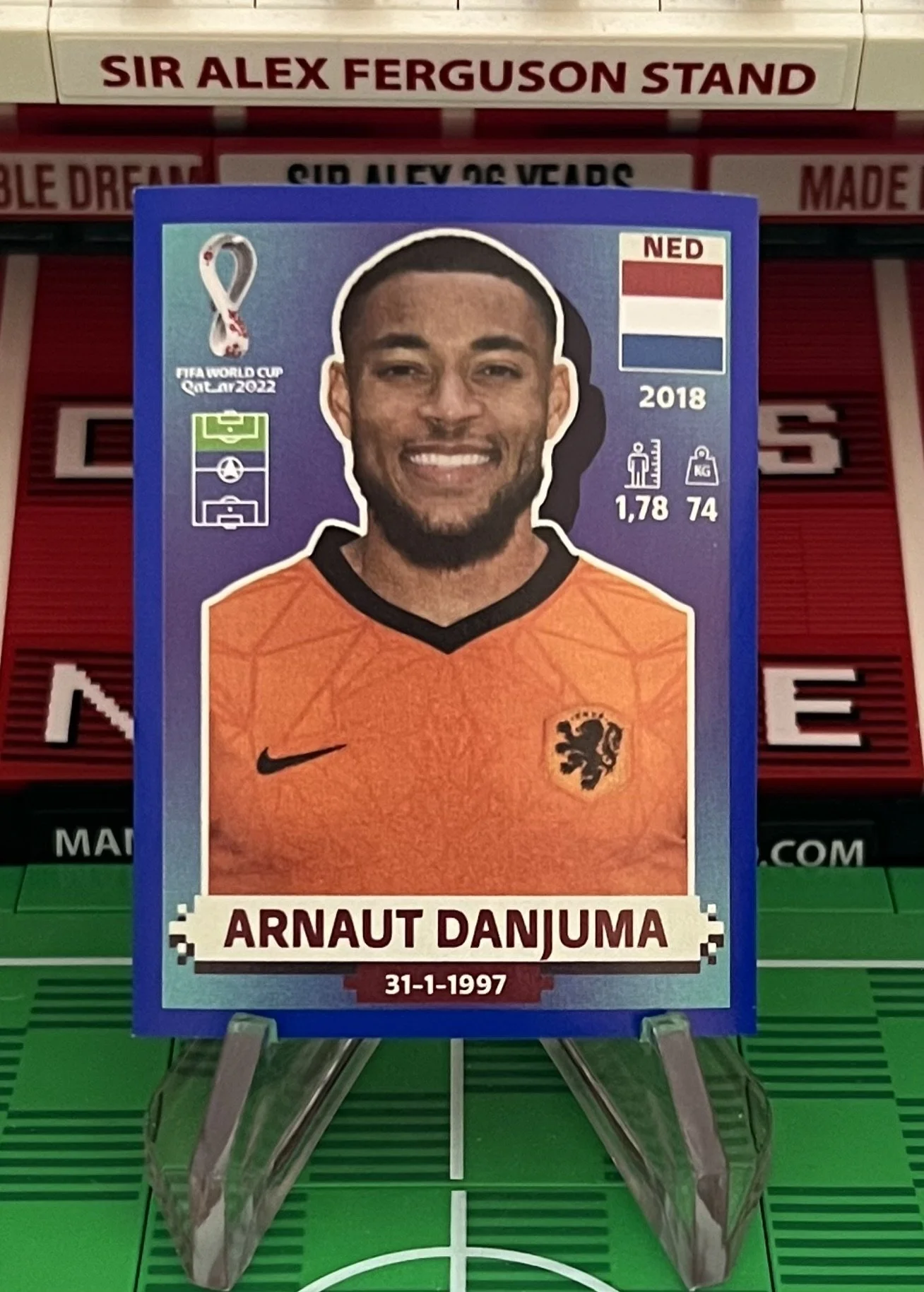 arnaut danjuma world cup qatar panini sticker