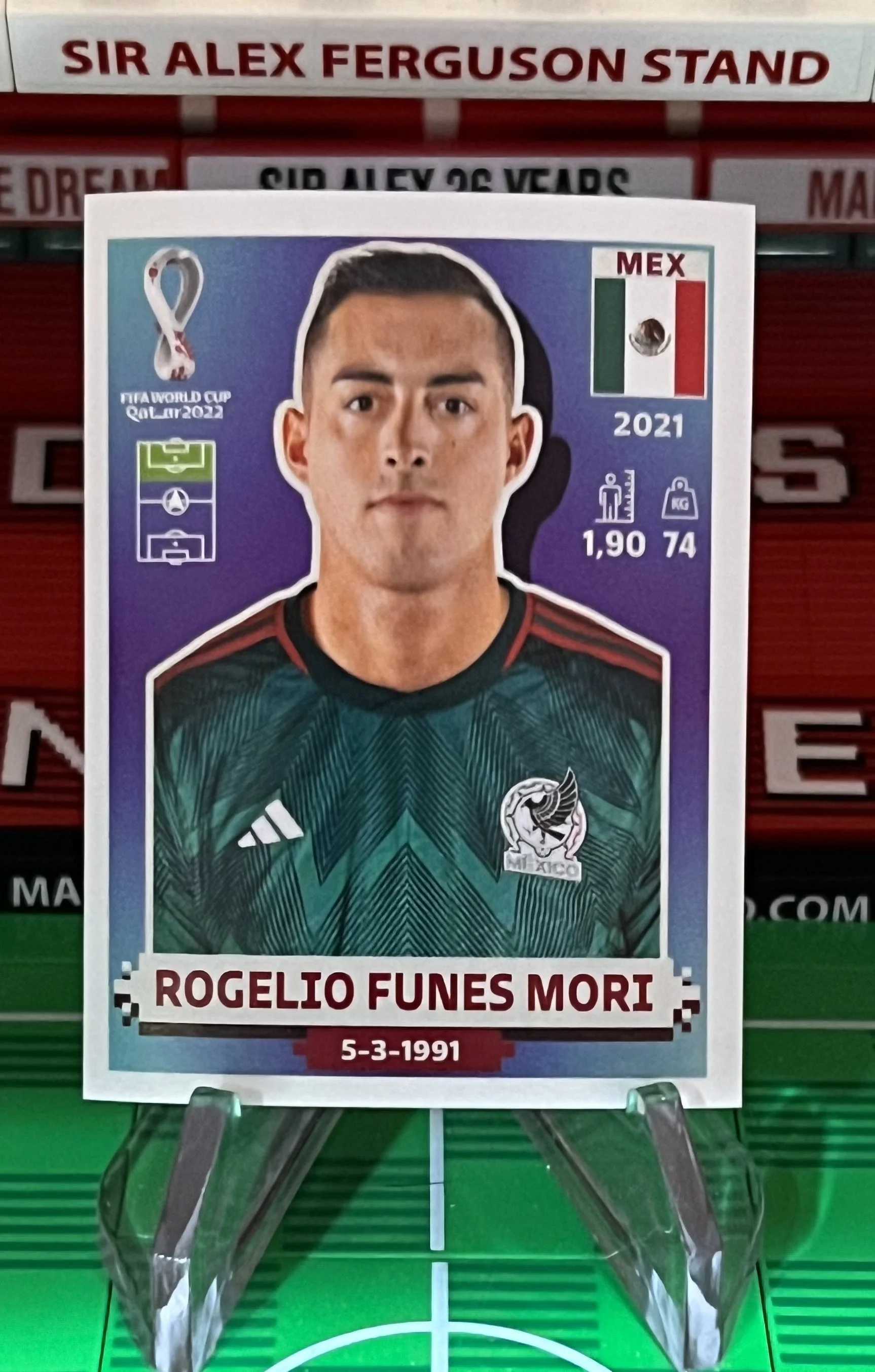 rogelio funes mori world cup qatar panini sticker