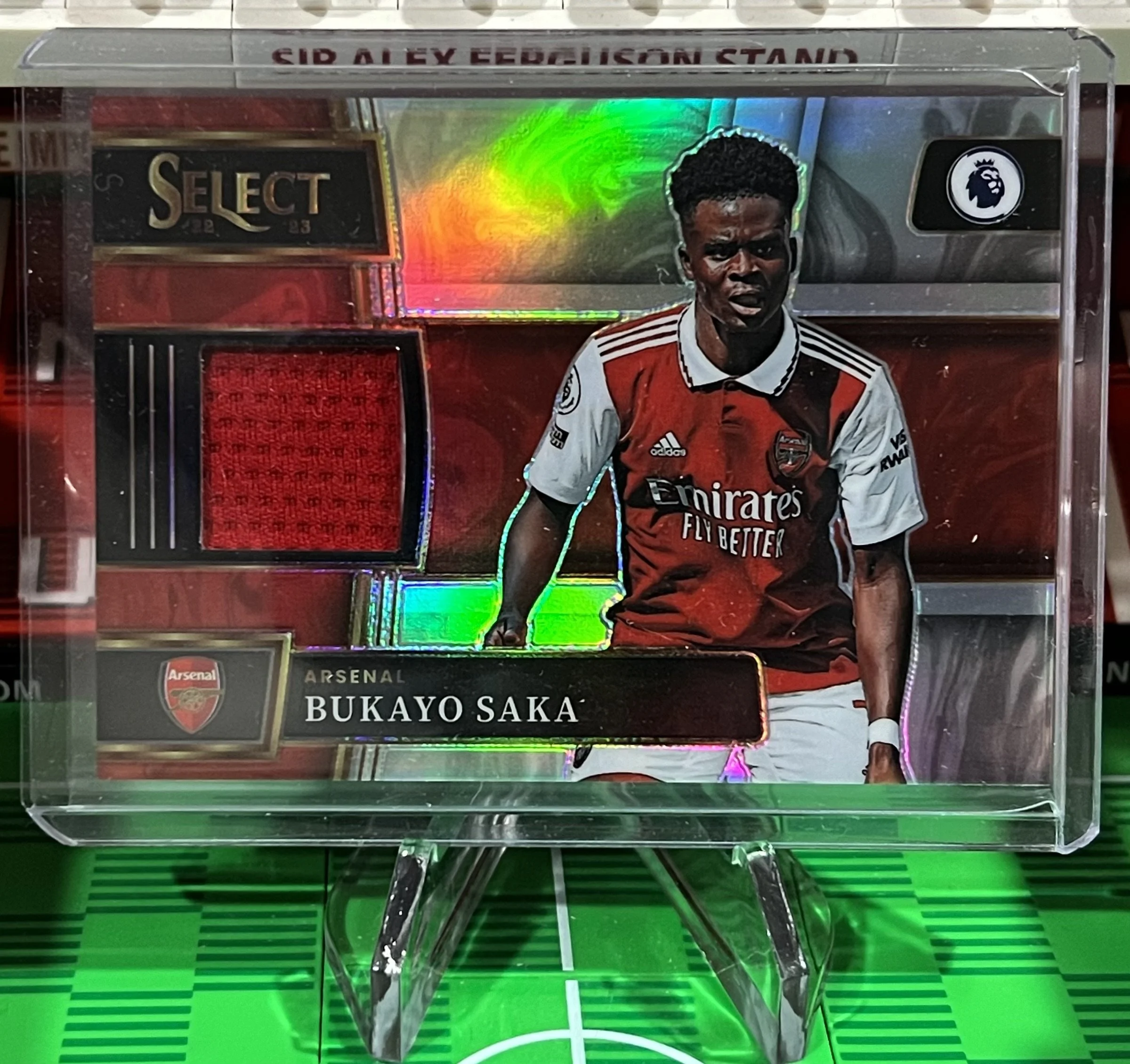 bukayo saka 2023 Panini Select patch memorabilia Card