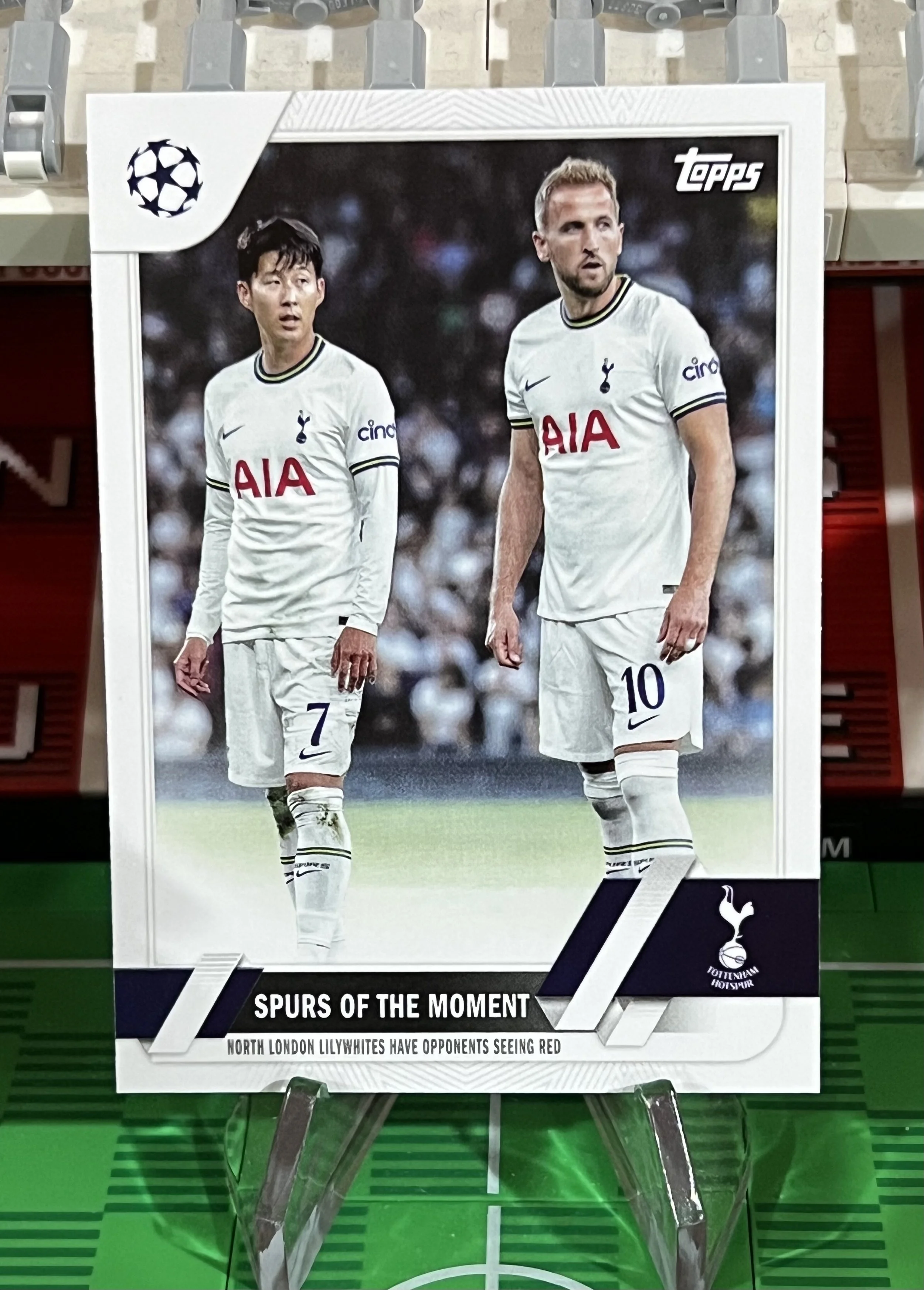 spurs of the moment 2023 Topps UEFA Club Competitions Card