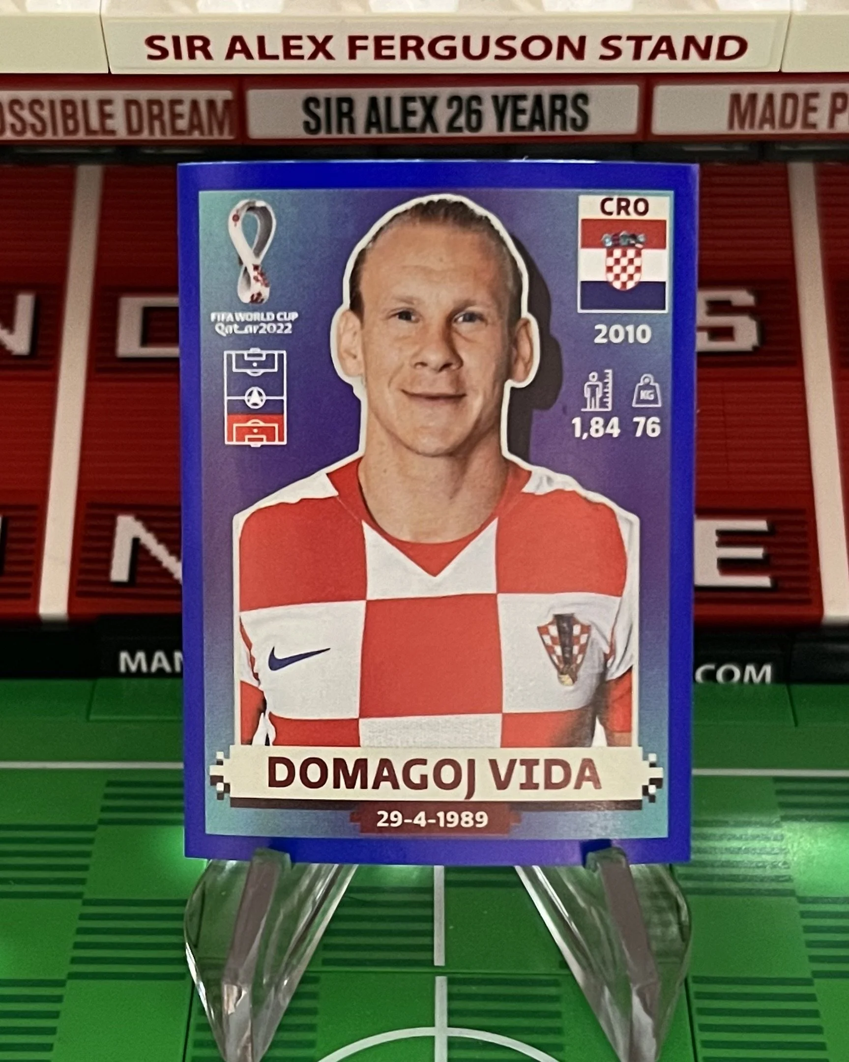 domagoj vida world cup qatar panini sticker