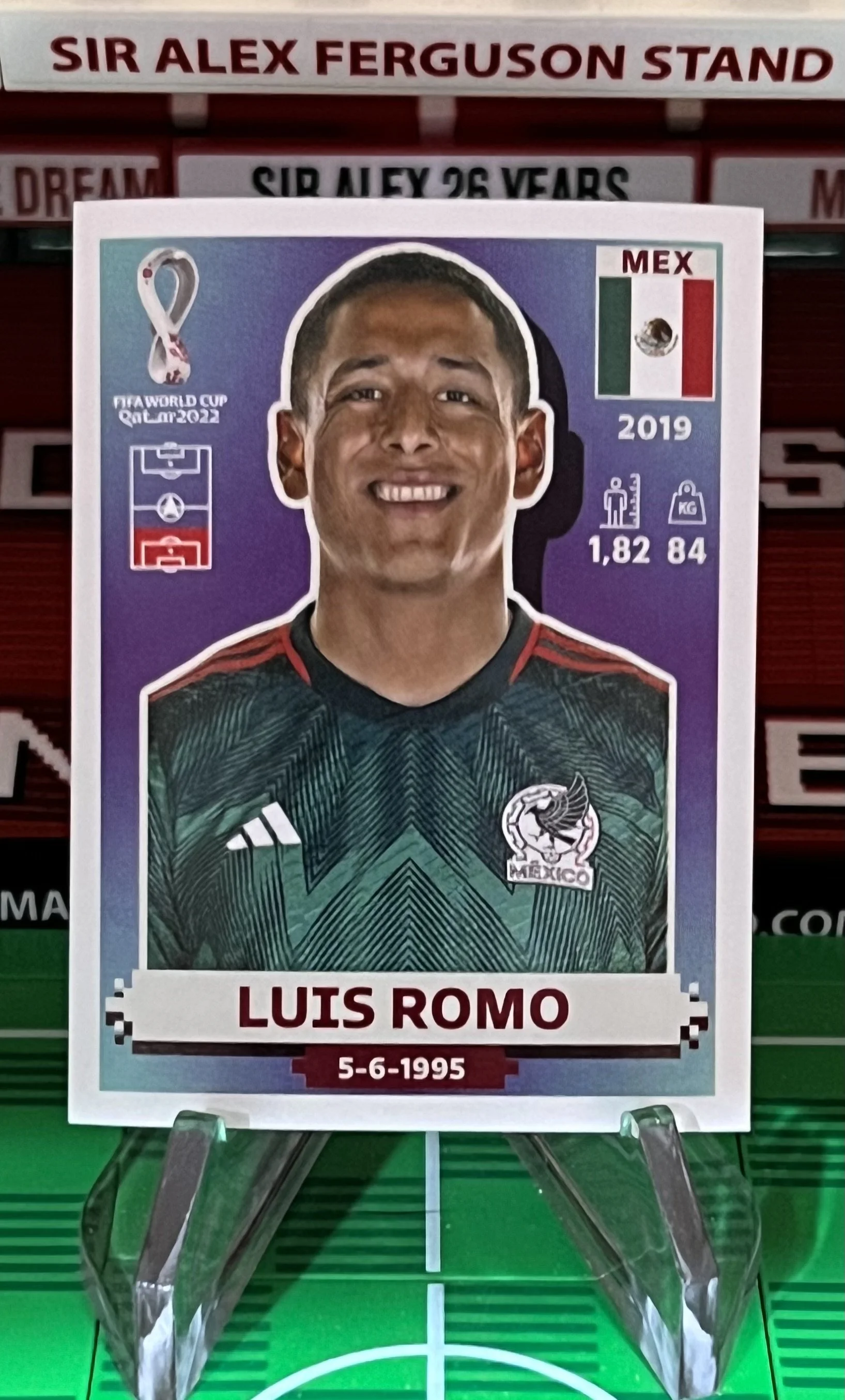 luis romo world cup qatar panini sticker