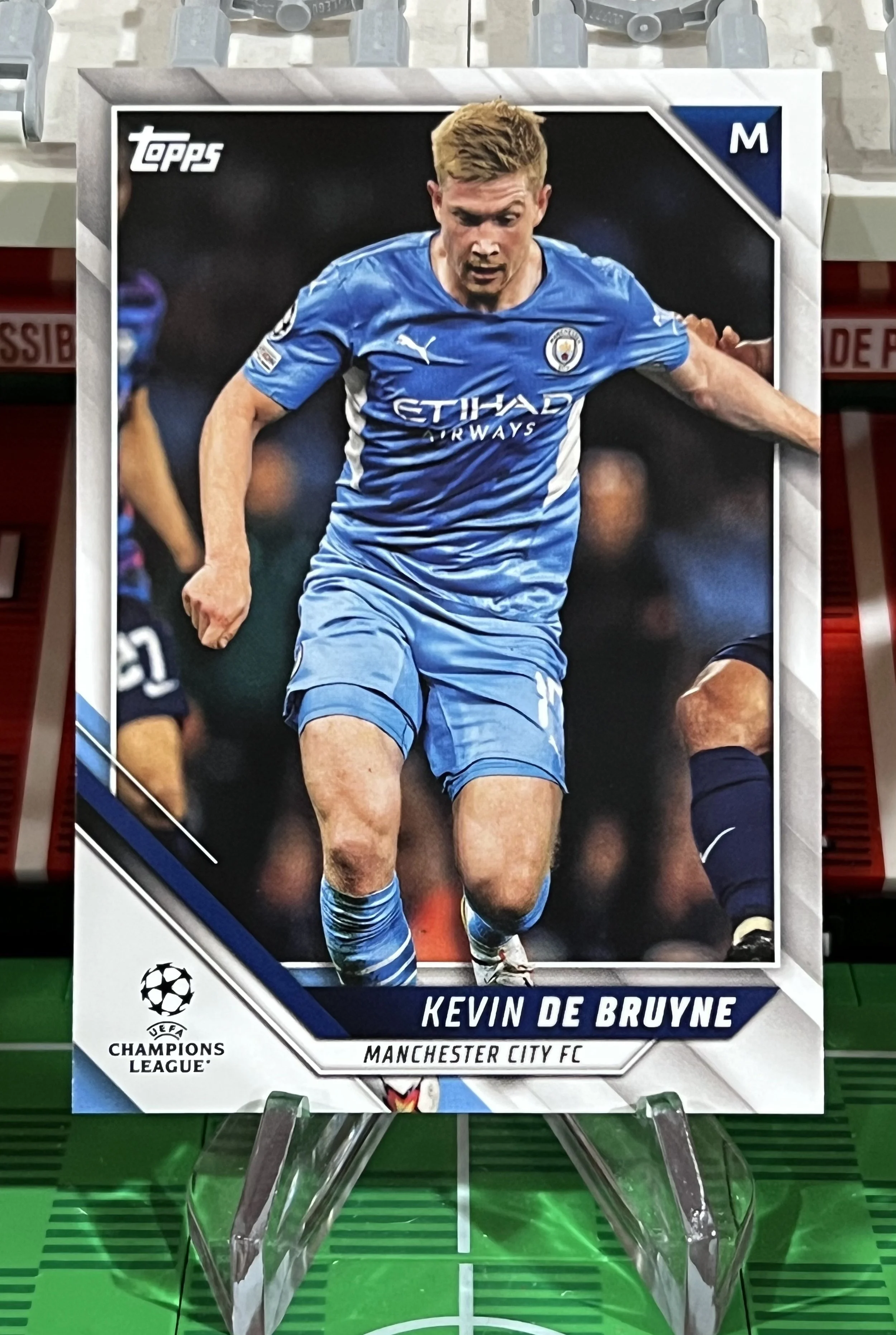 kevin de bruyne 2022 topps uefa champions league card