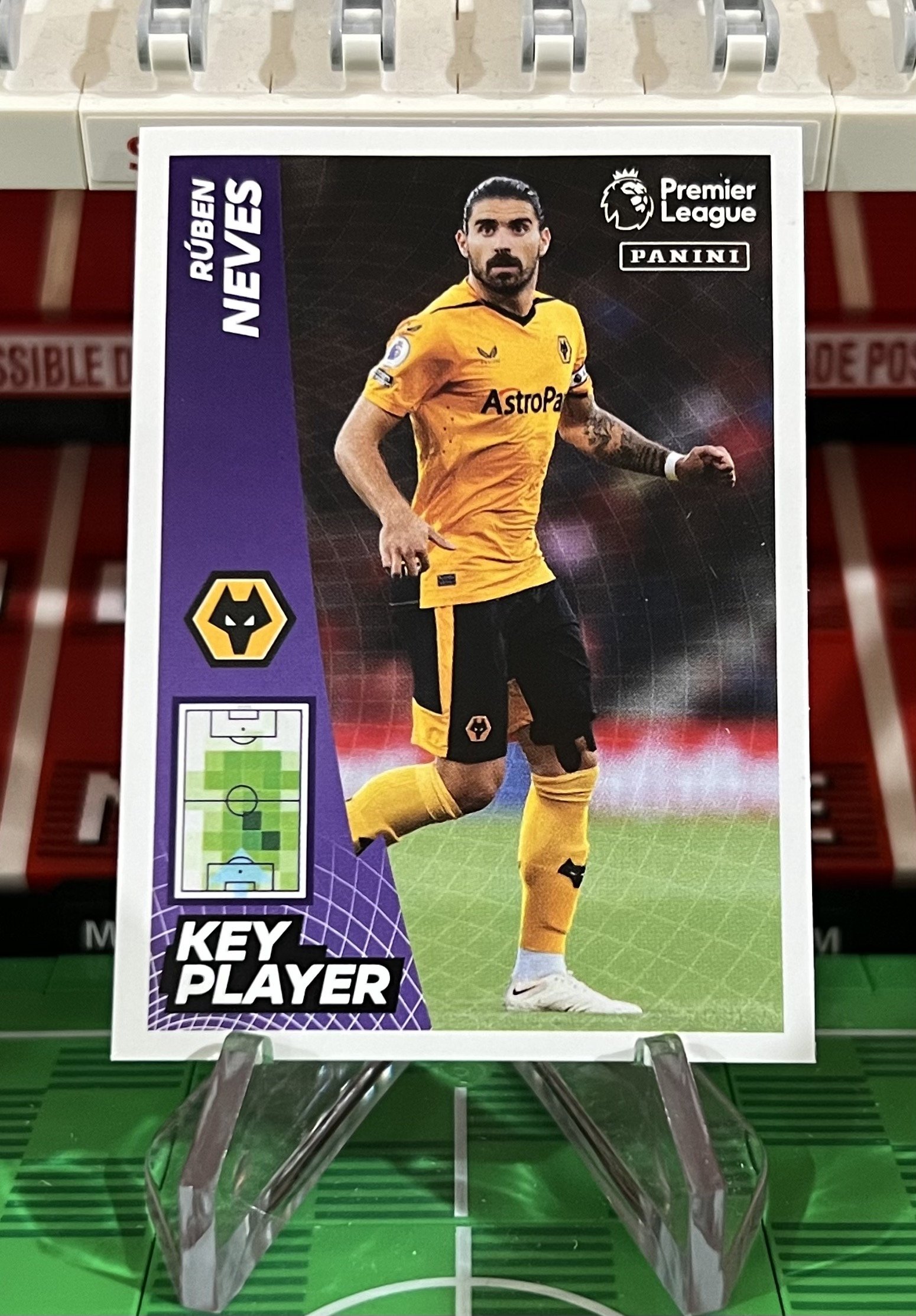 ruben neves 2023 panini key player sticker