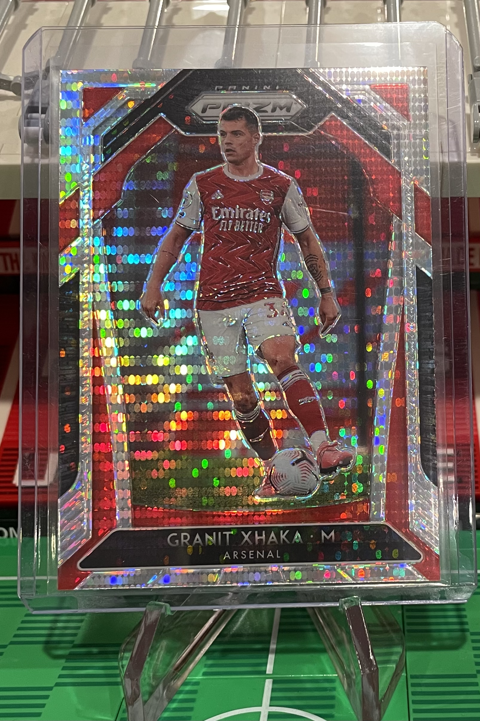granit xhaka panini prizm card