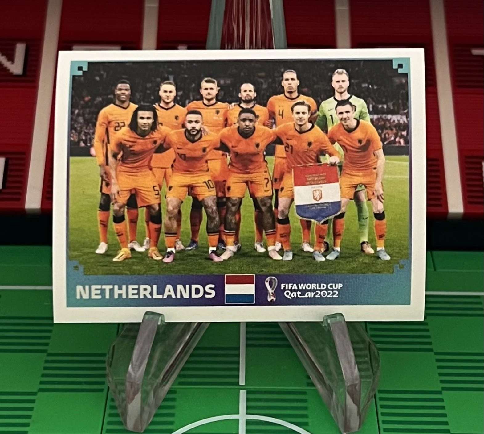 Netherlands world cup qatar panini stickers