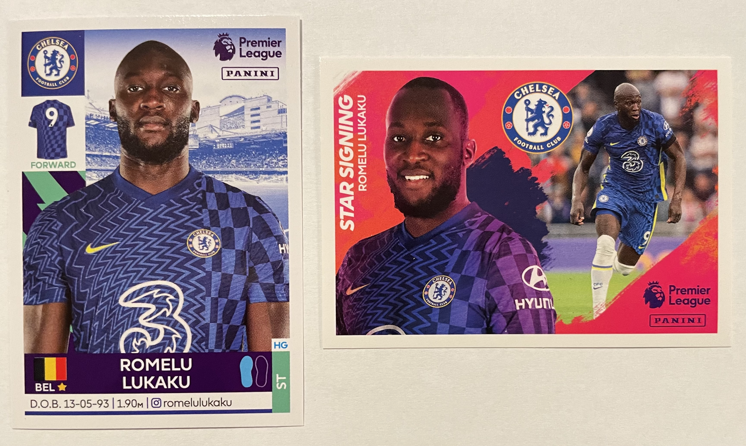 romelu lukaku 2022 panini sticker