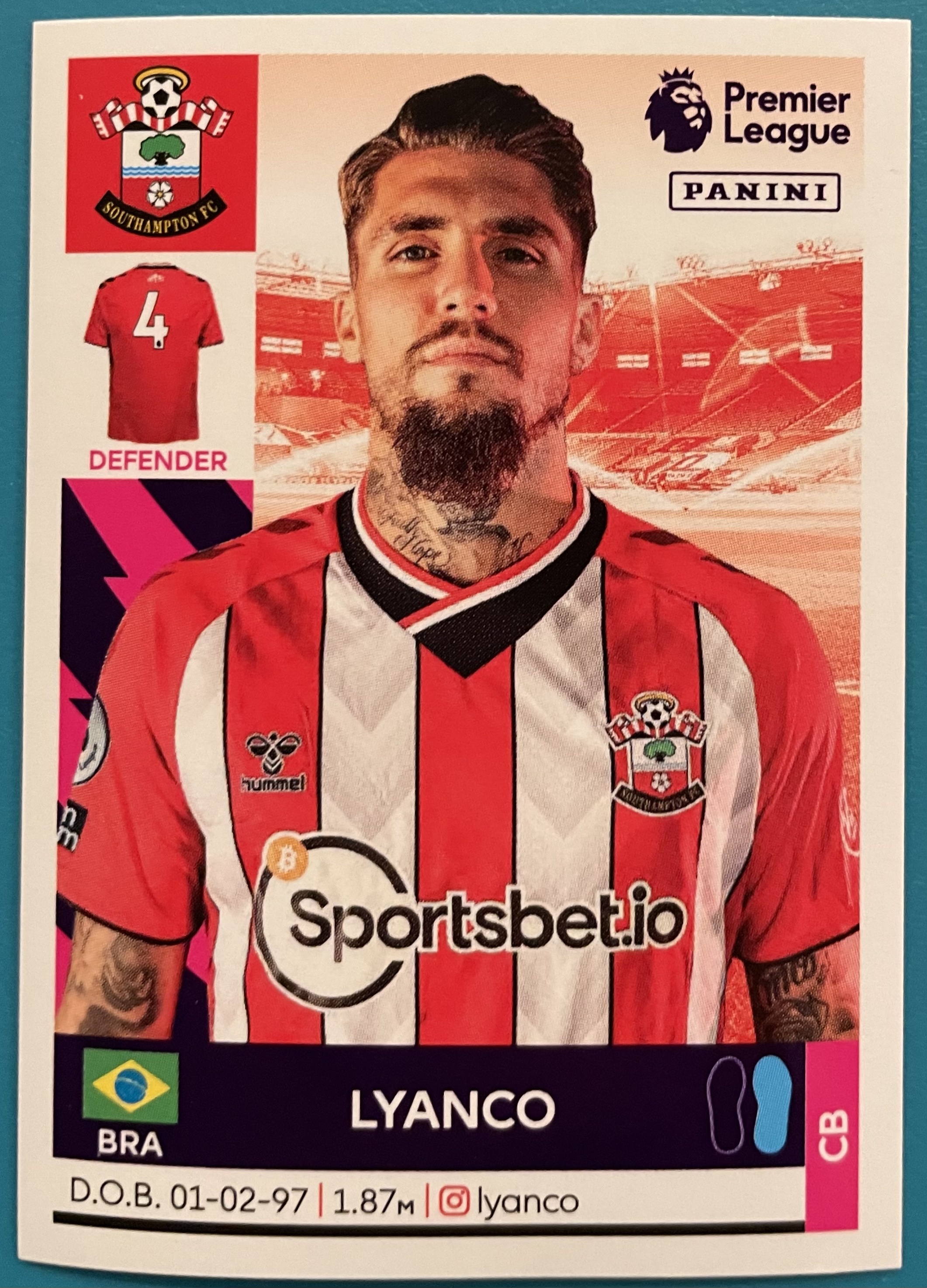 lyanco 2022 panini sticker