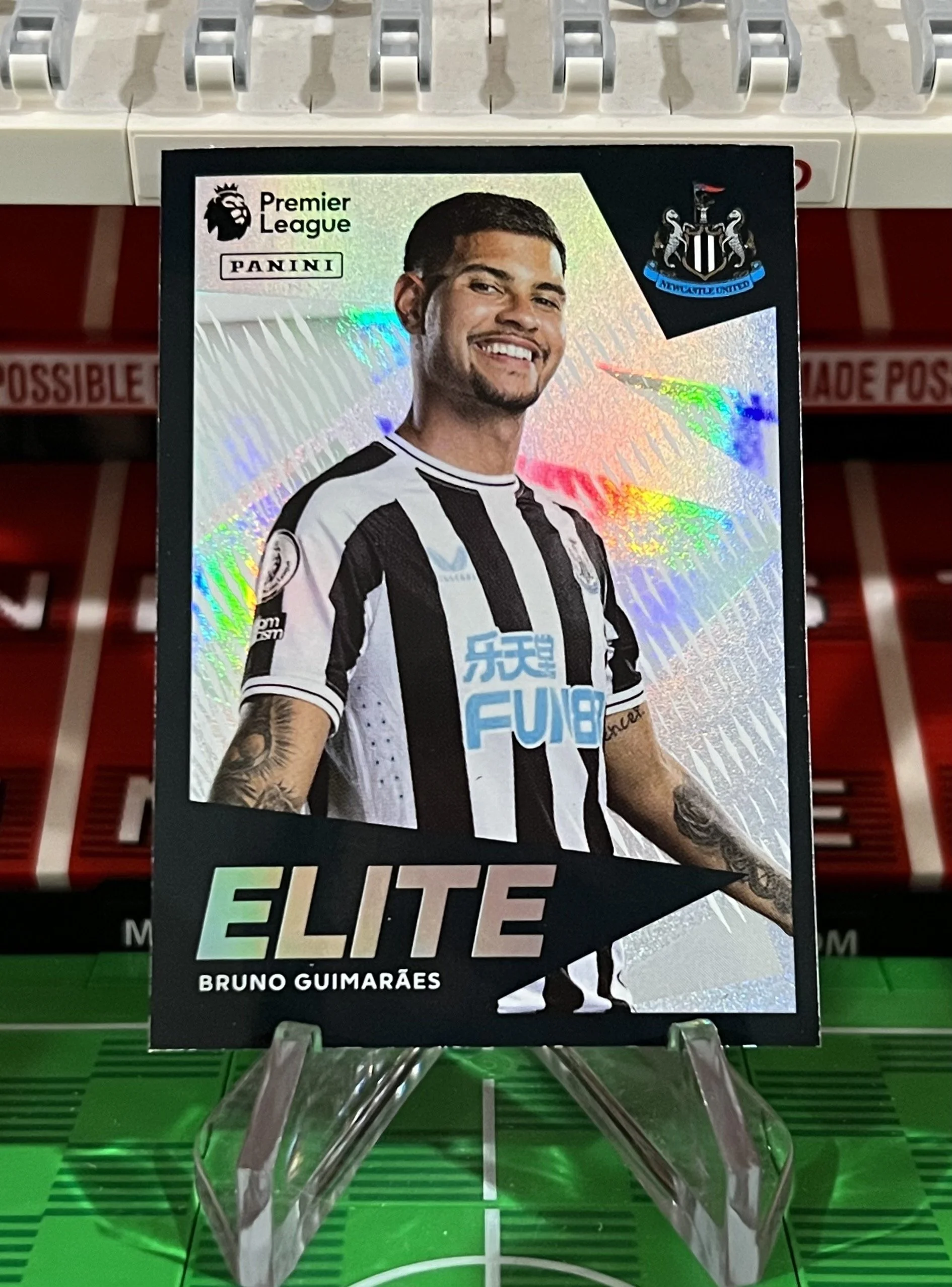 bruno guimaraes 2023 panini elite sticker