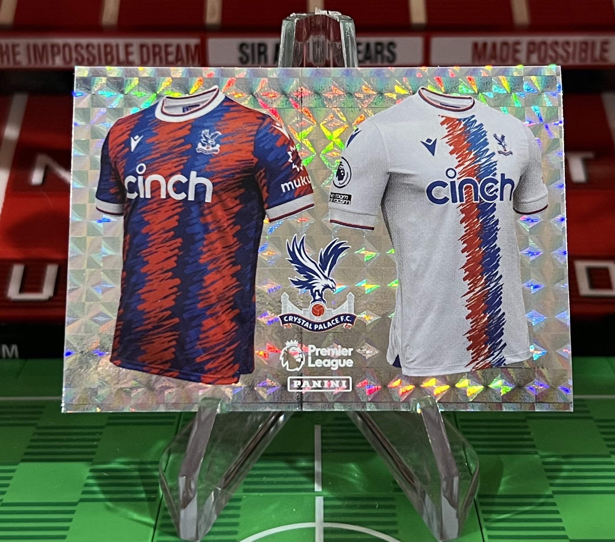 crystal palace 2023 panini jersey sticker