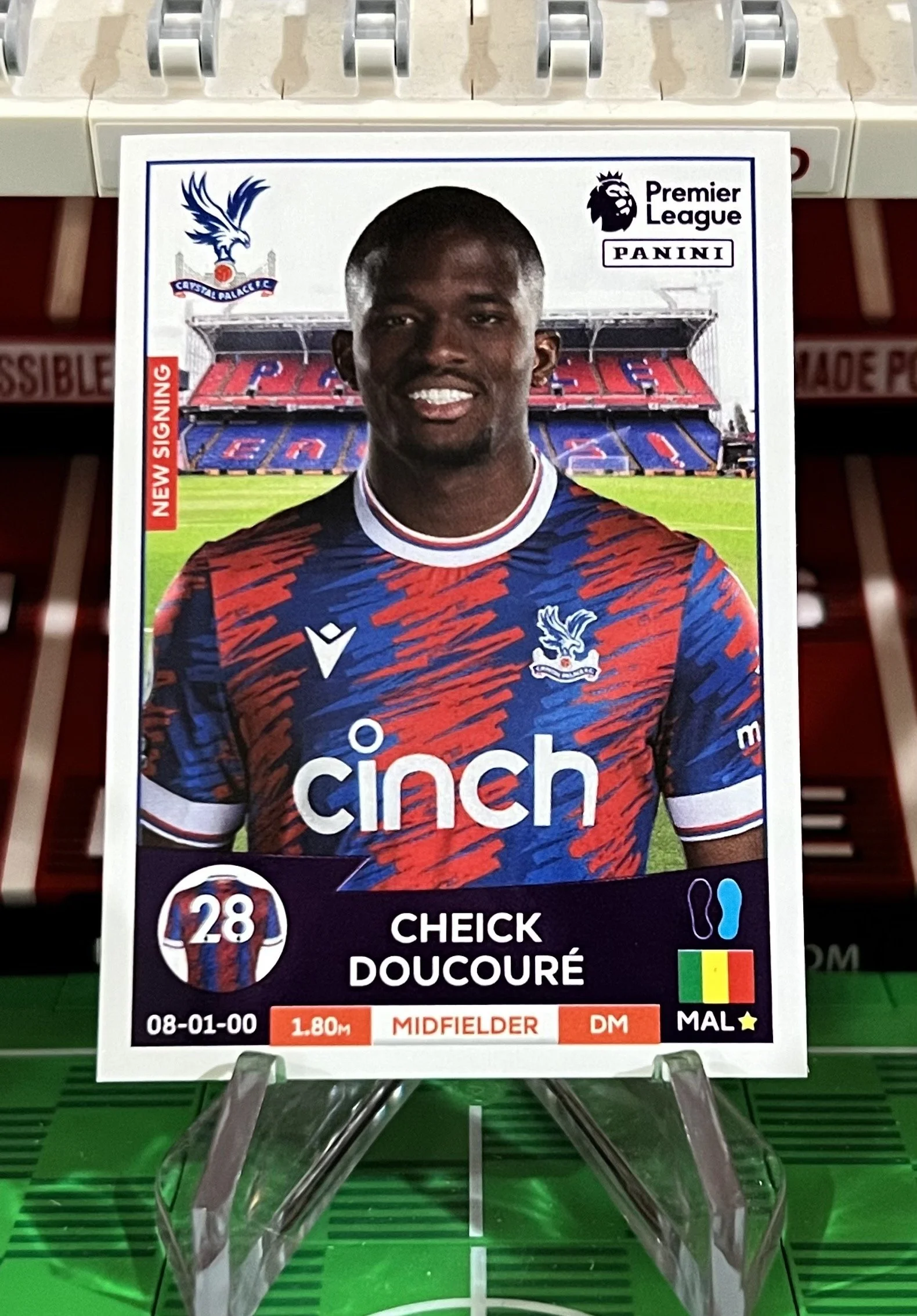 cheick doucoure 2023 panini sticker