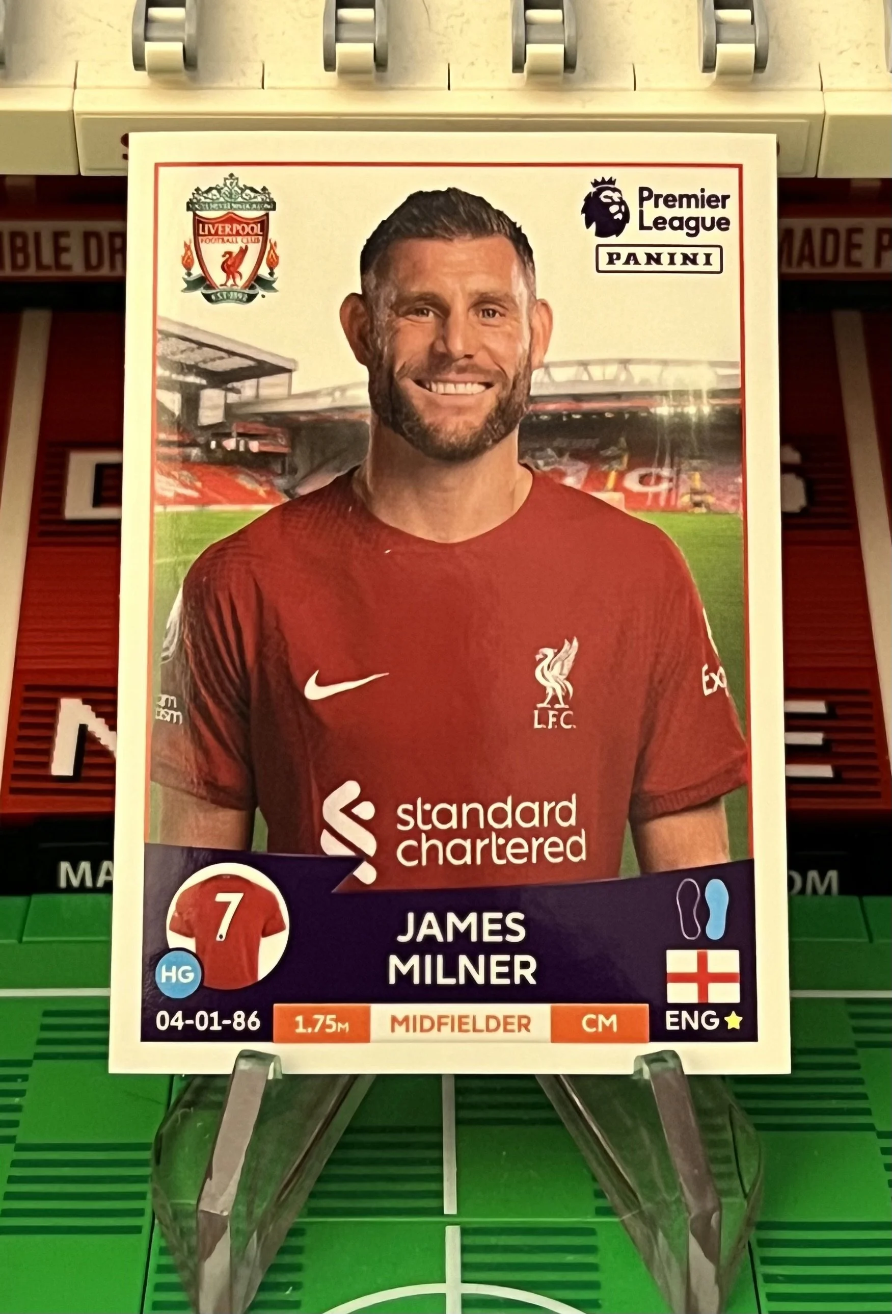 james milner 2023 panini sticker