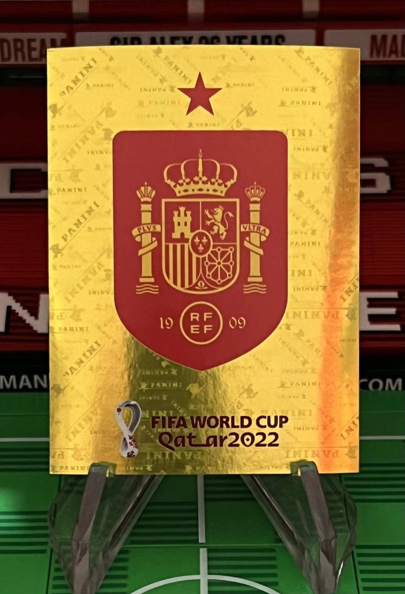 Spain badge World Cup Qatar Panini Stickers