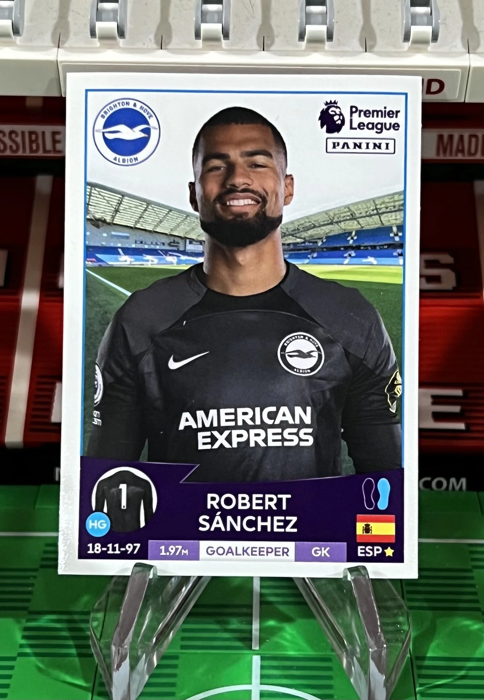 robert sanchez 2023 panini sticker