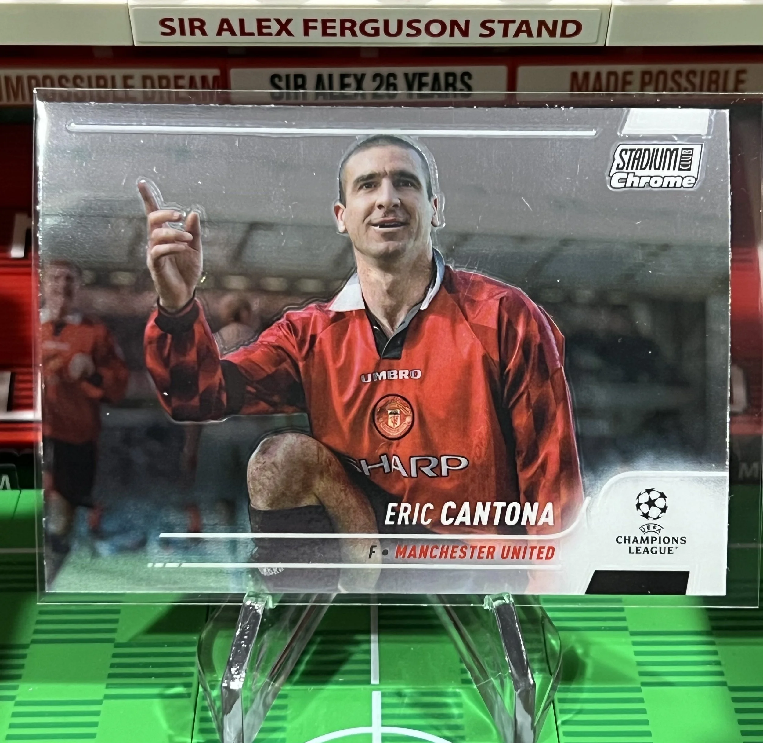 eric cantona 2022 Topps Stadium Club Chrome Card