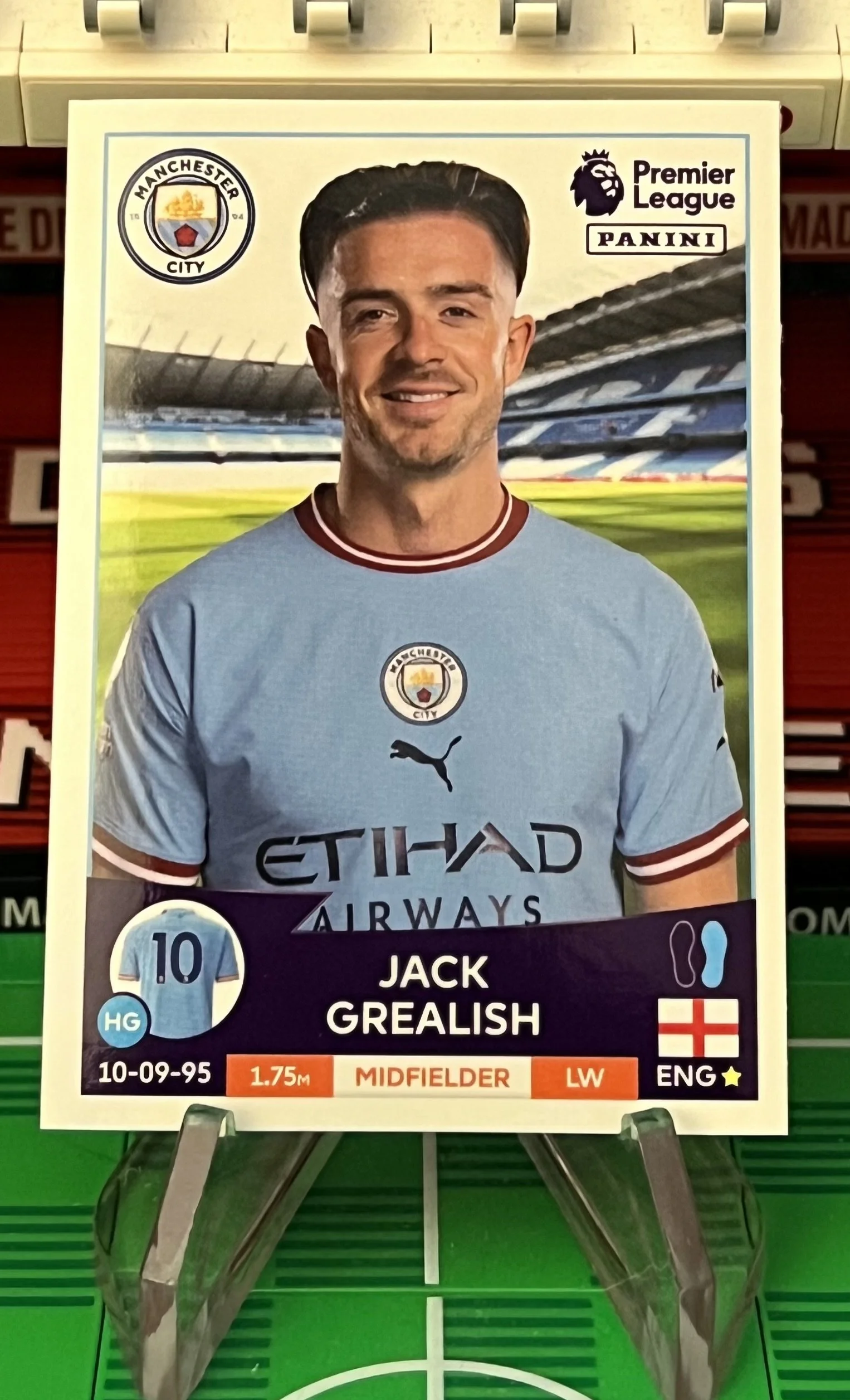 jack grealish 2023 panini sticker