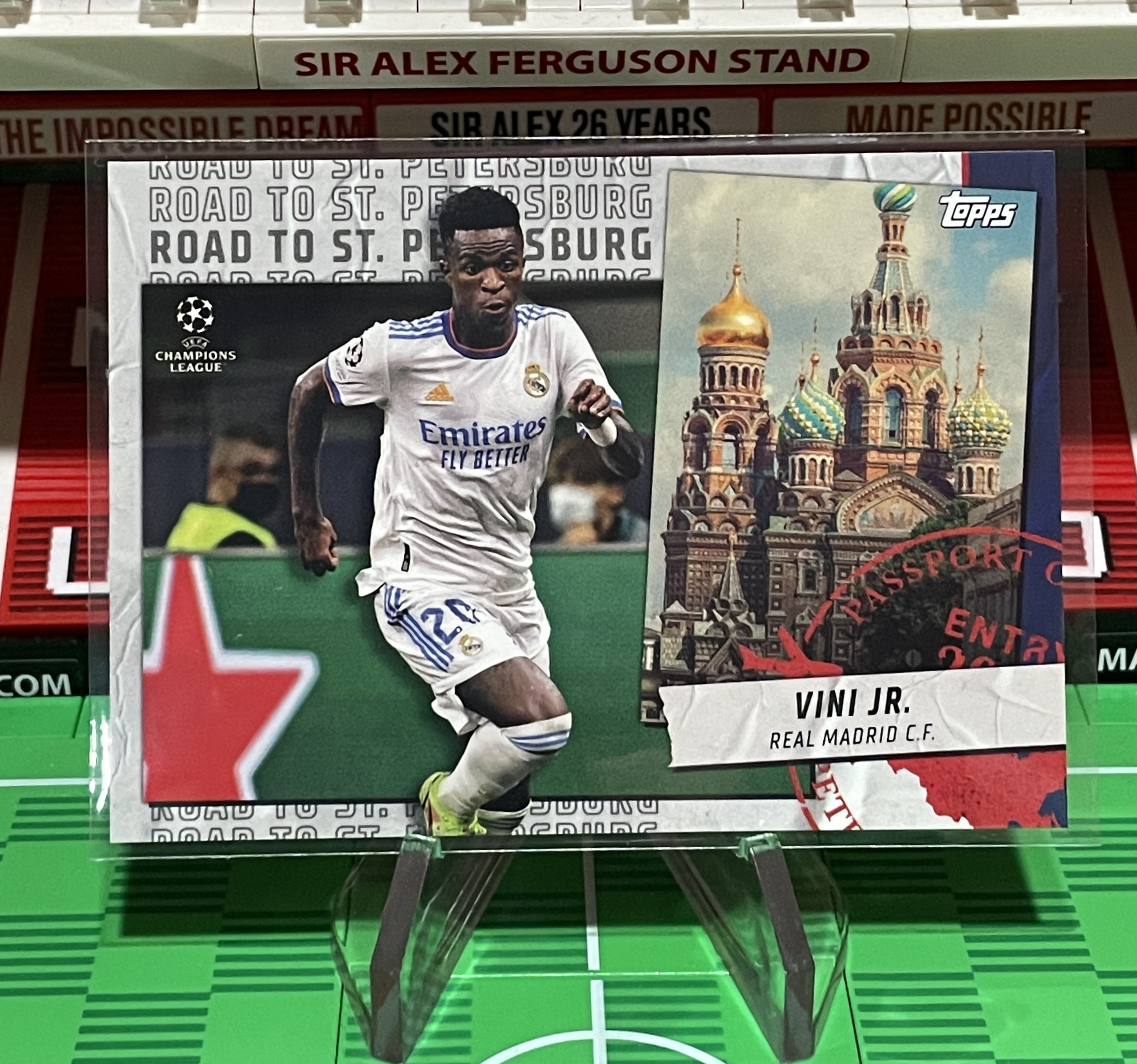 vini jr topps 2022 road to st petersburg card
