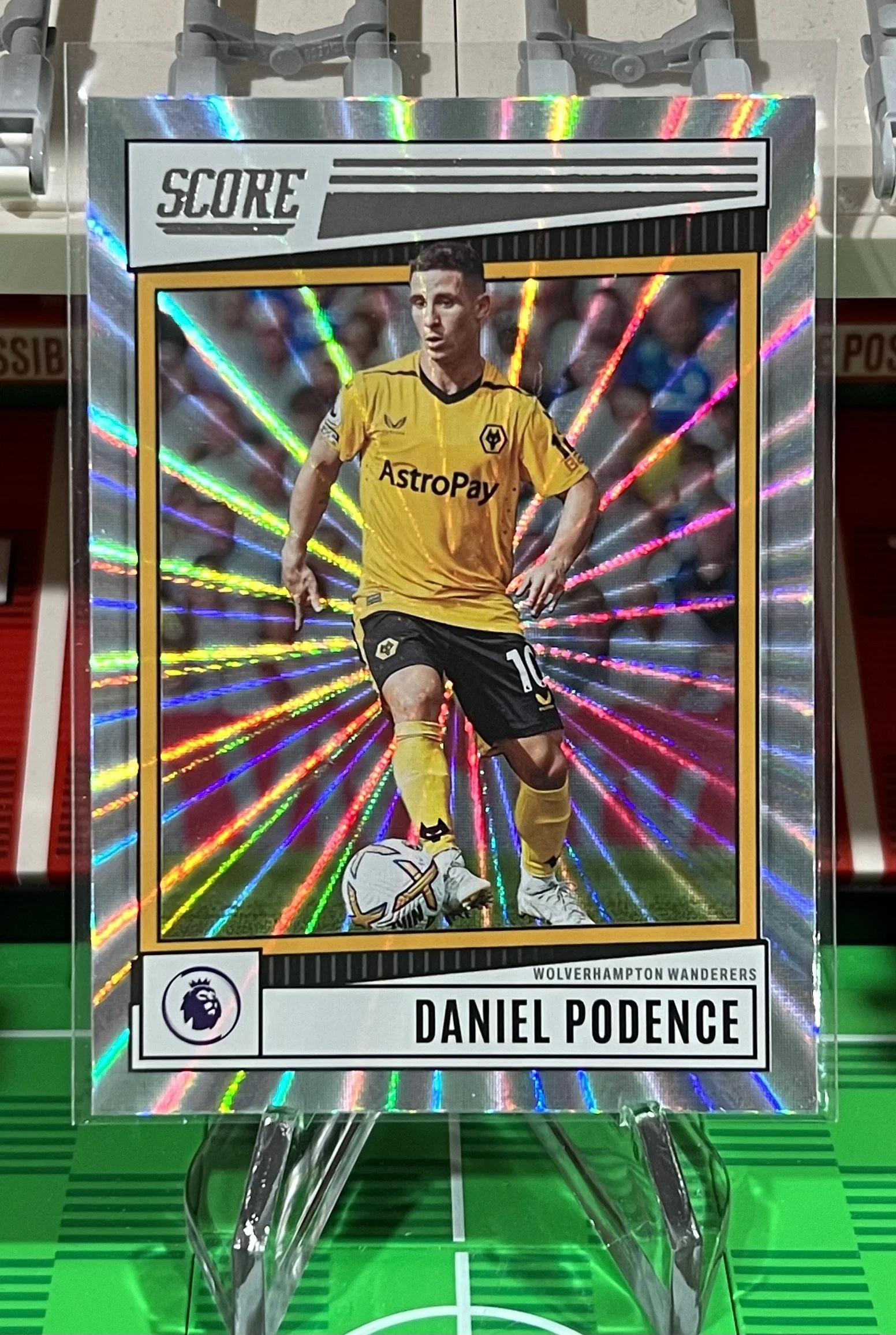 daniel podence 2023 Panini Score silver lazer Card