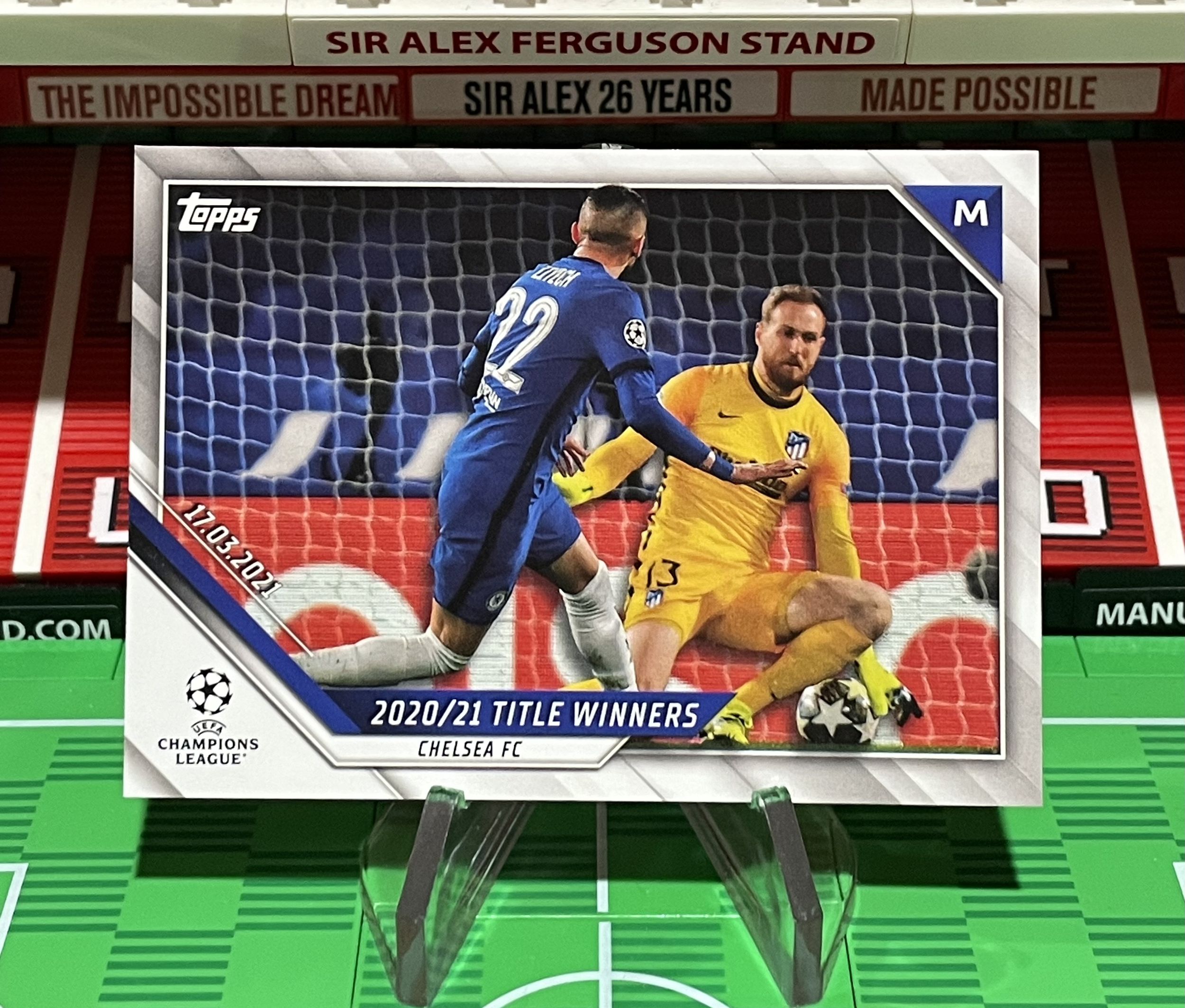 kai havertz 2021-22 topps champions league card