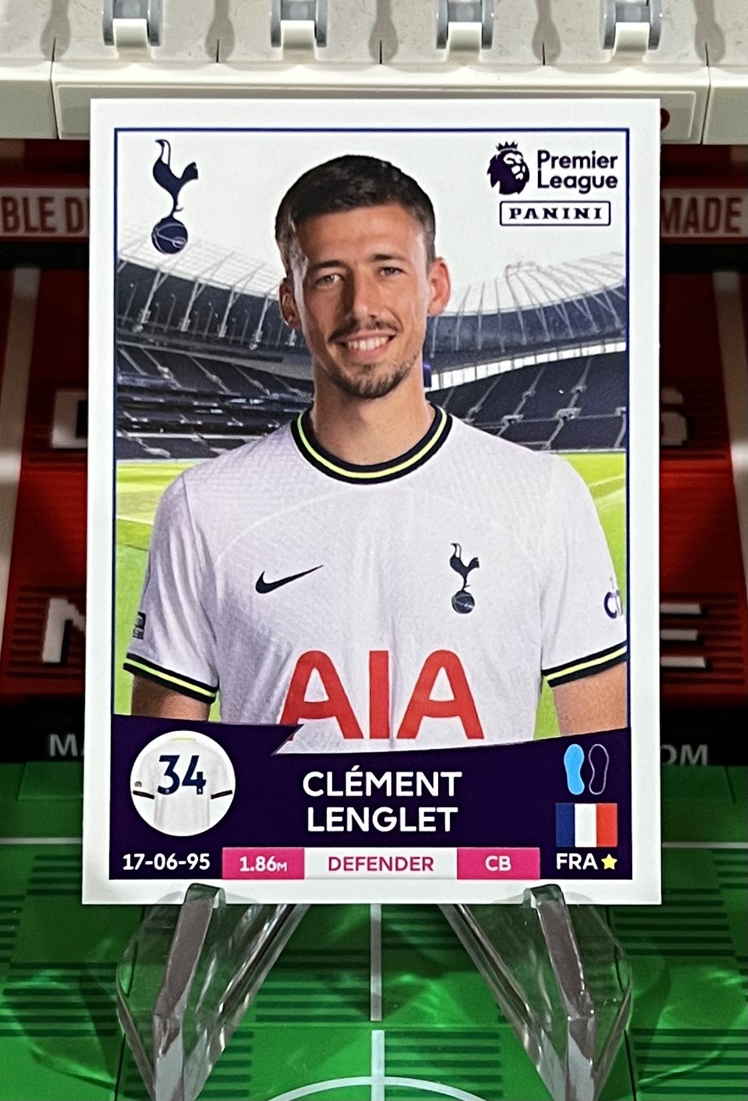clement lenglet 2023 panini sticker