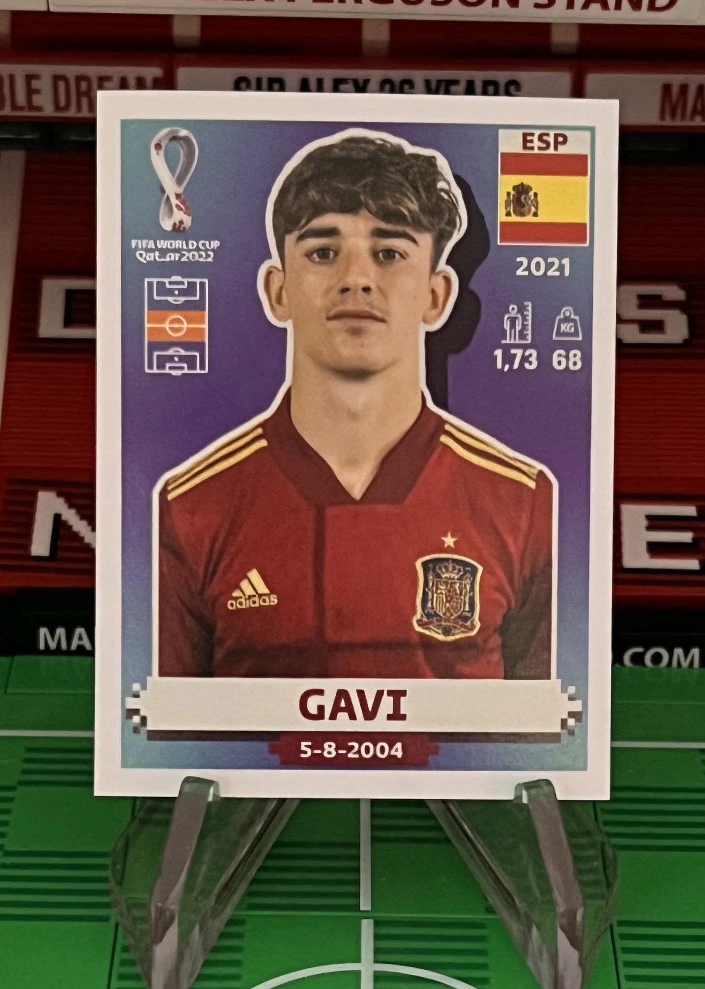 gavi world cup qatar panini sticker