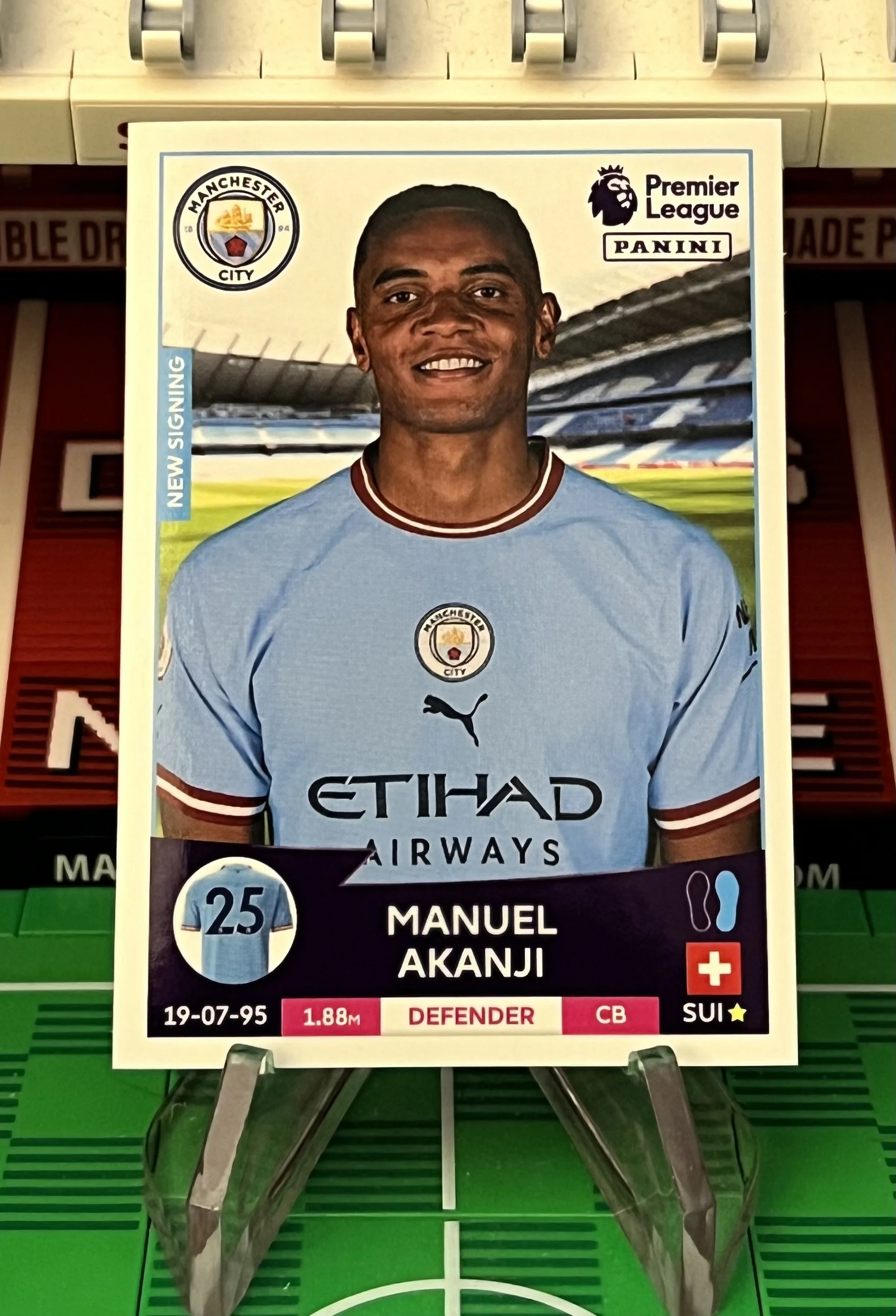 manuel akanji 2023 panini sticker
