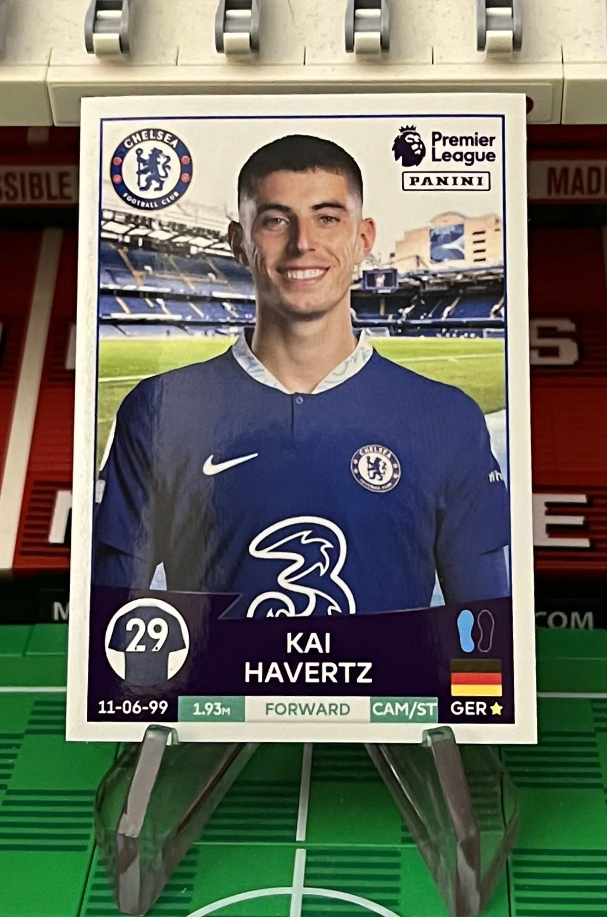 kai havertz 2023 panini sticker