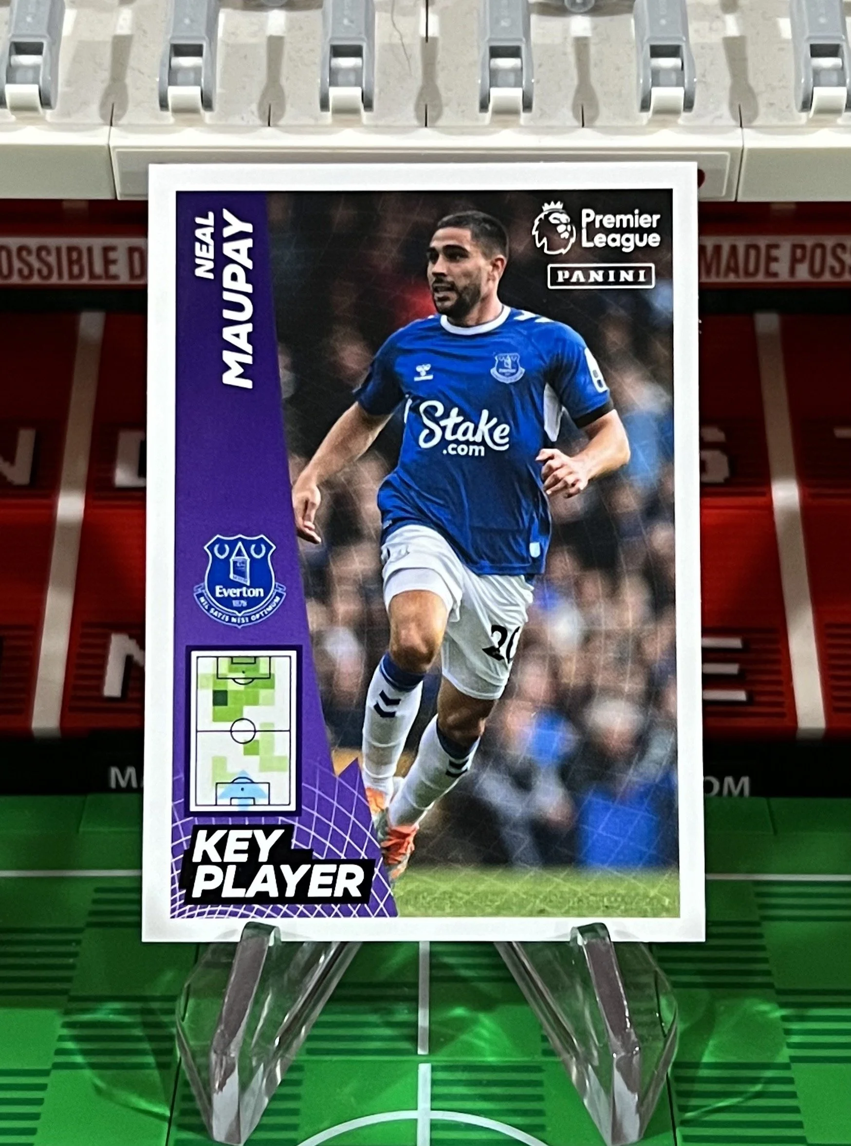 neal maupay 2023 panini key player sticker