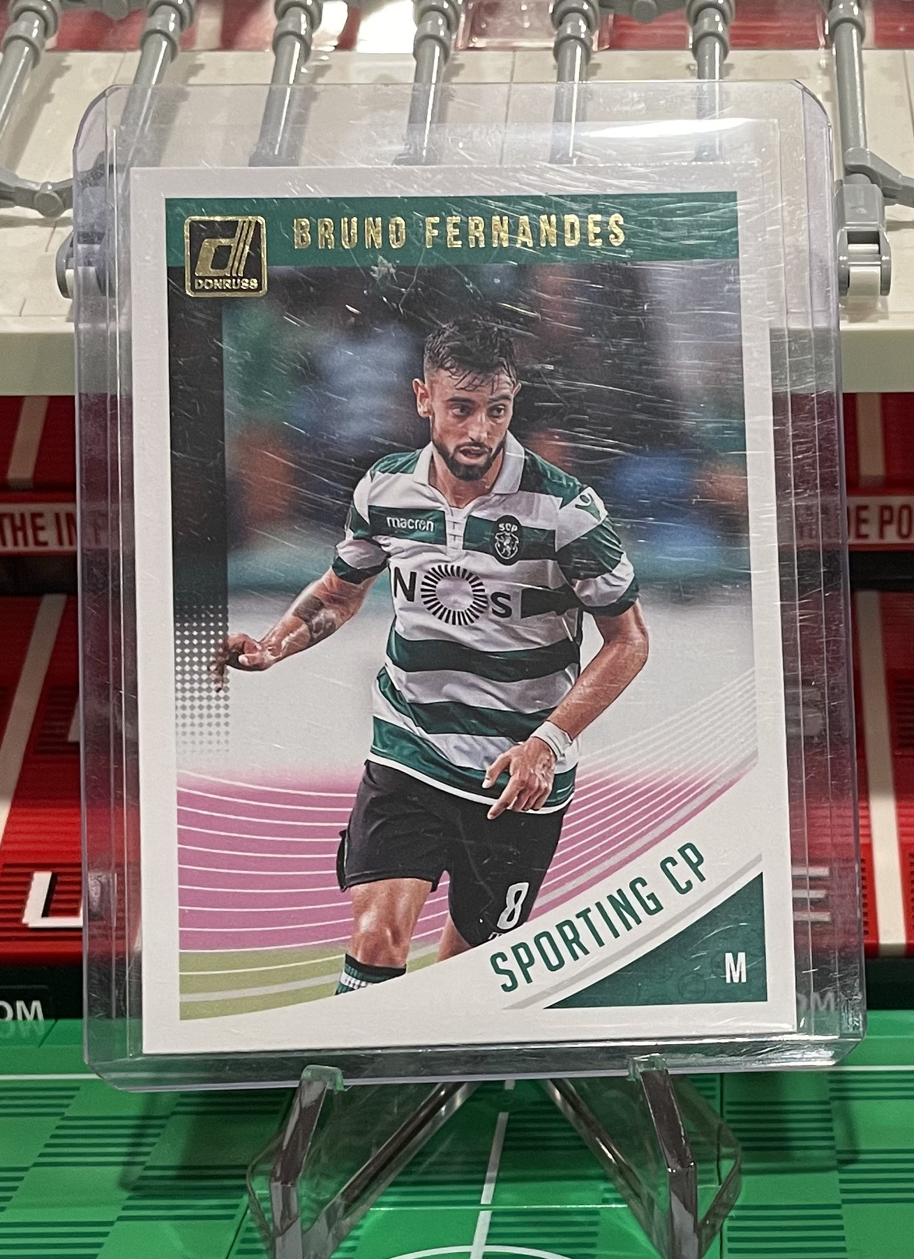 bruno fernandes donruss 2018 card