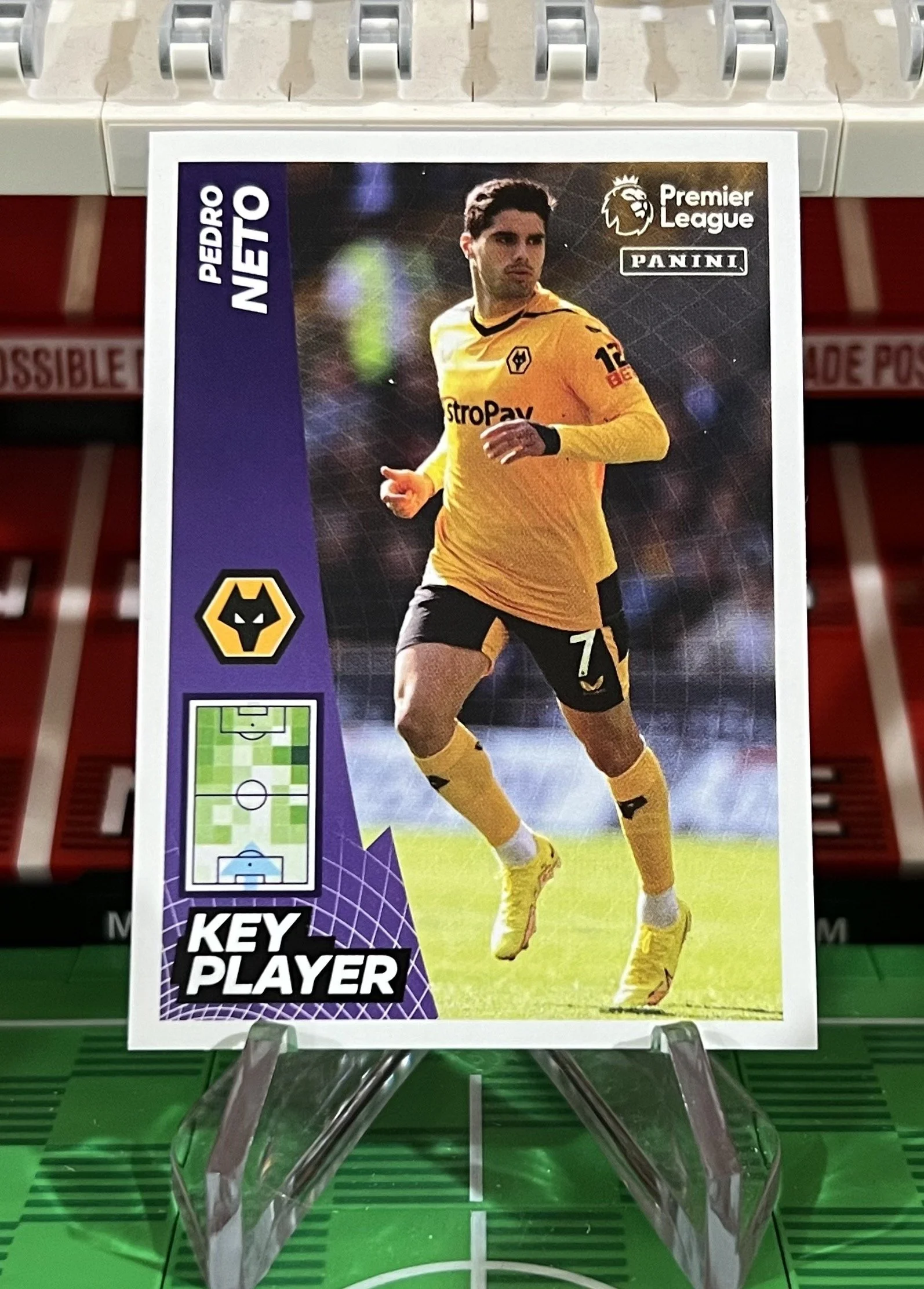 pedro neto 2023 panini key player sticker