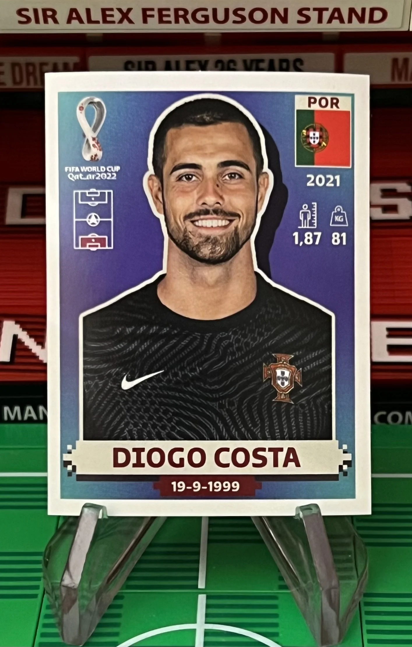diogo costa world cup qatar panini sticker
